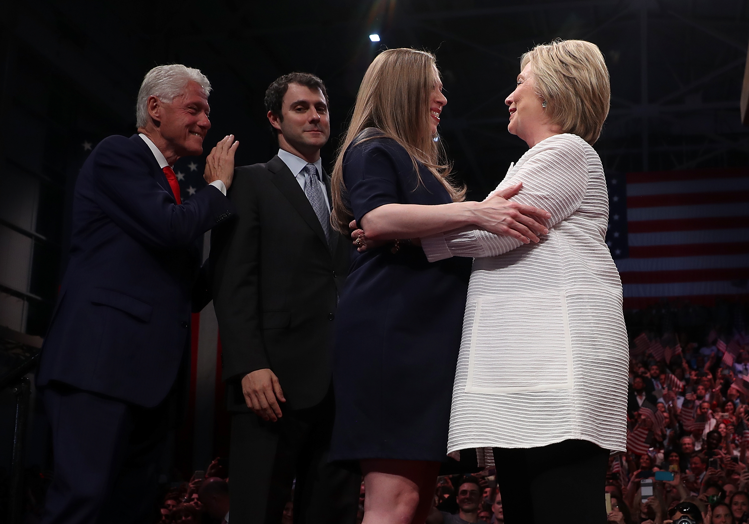 Hillary Clinton Holds Primary Night Event In Brooklyn, New York