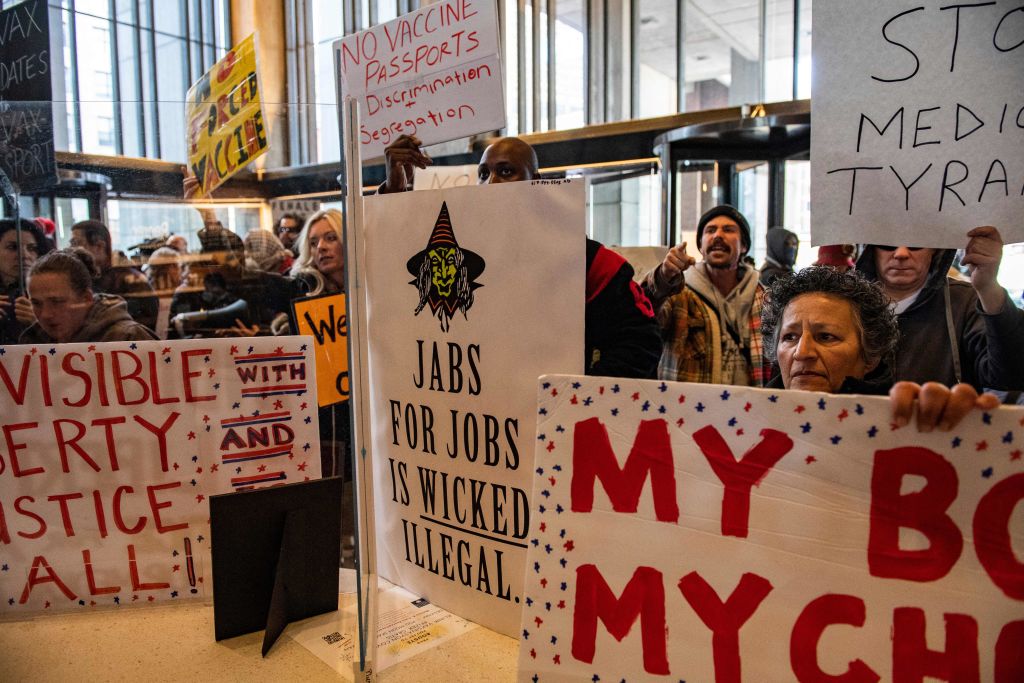 US-HEALTH-VIRUS-MANDATE-PROTEST