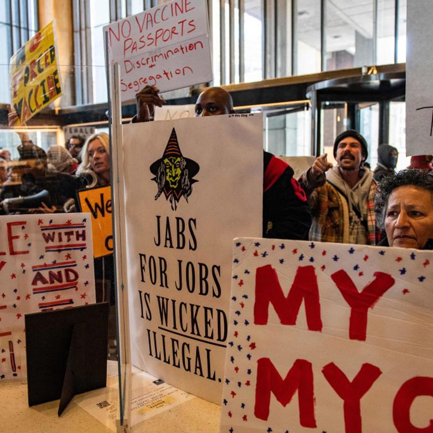 US-HEALTH-VIRUS-MANDATE-PROTEST