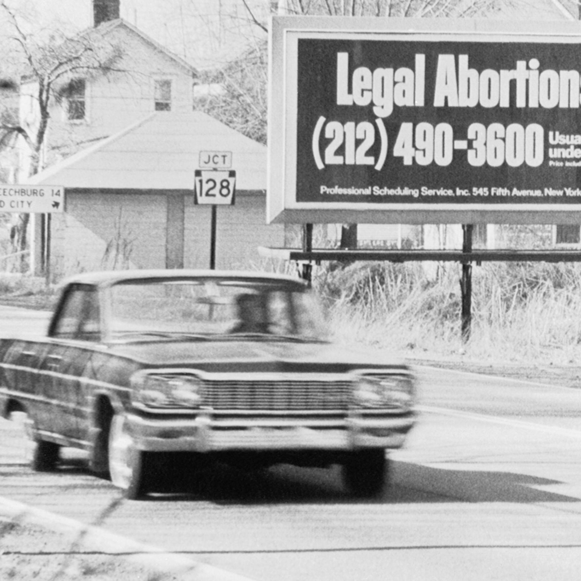 Large Abortion Billboard Alongside Road