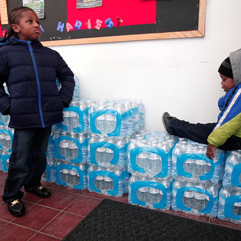 Jesse Jackson Leads Rally Protesting Flint Water Crisis
