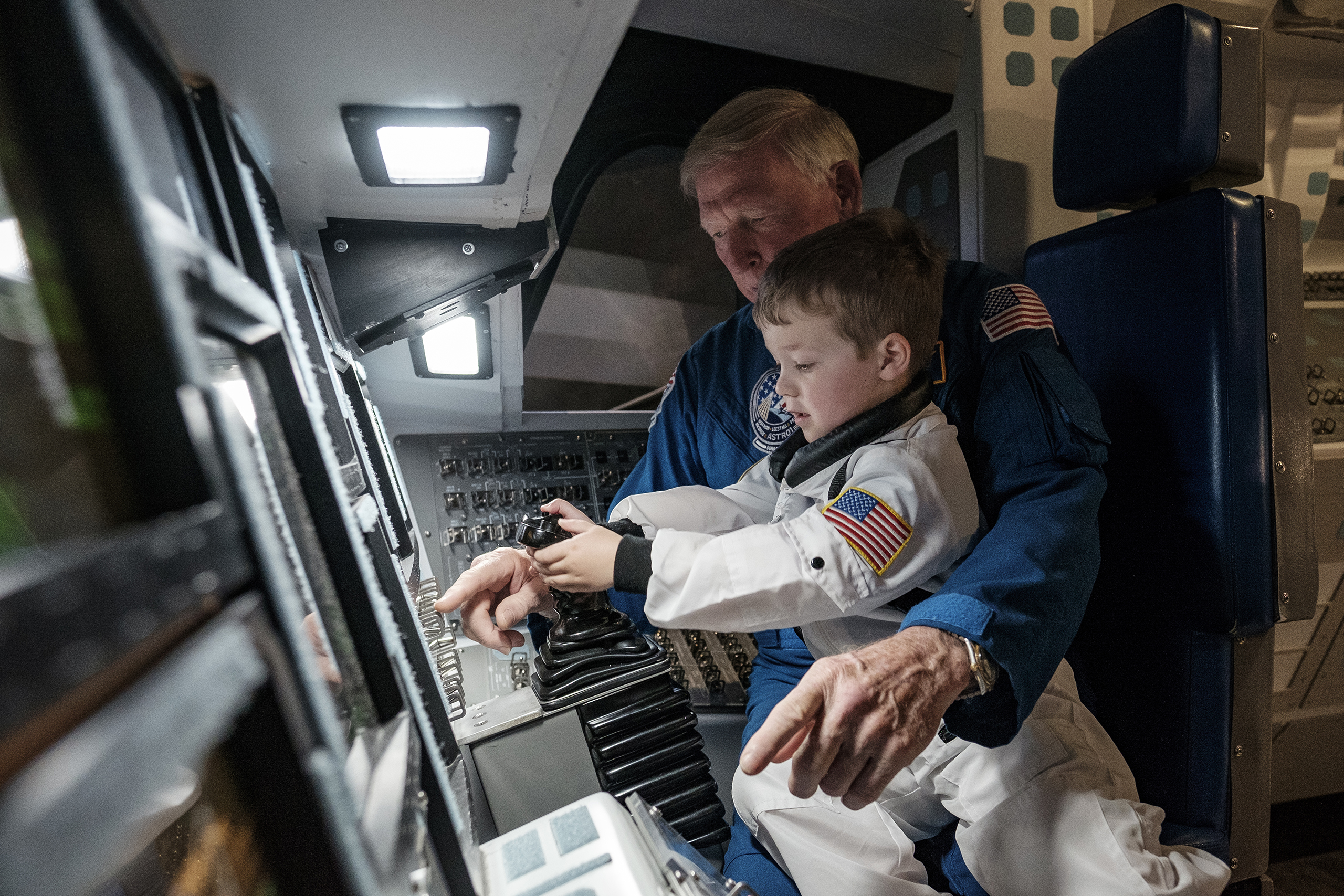 See A Tiny Astronaut Visit the Kennedy Space Center
