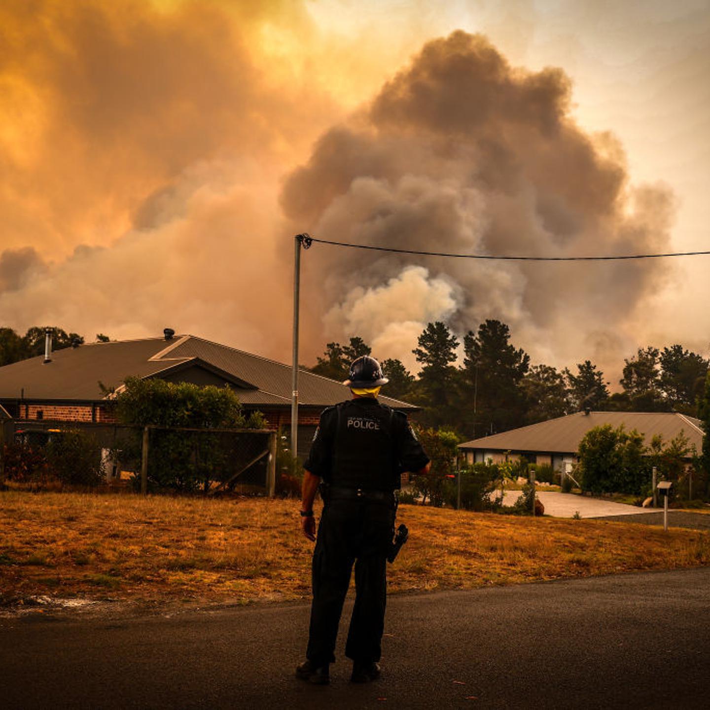 Firefighters Continue To Battle Bushfires As Catastrophic Fire Danger Warning Is Issued In NSW