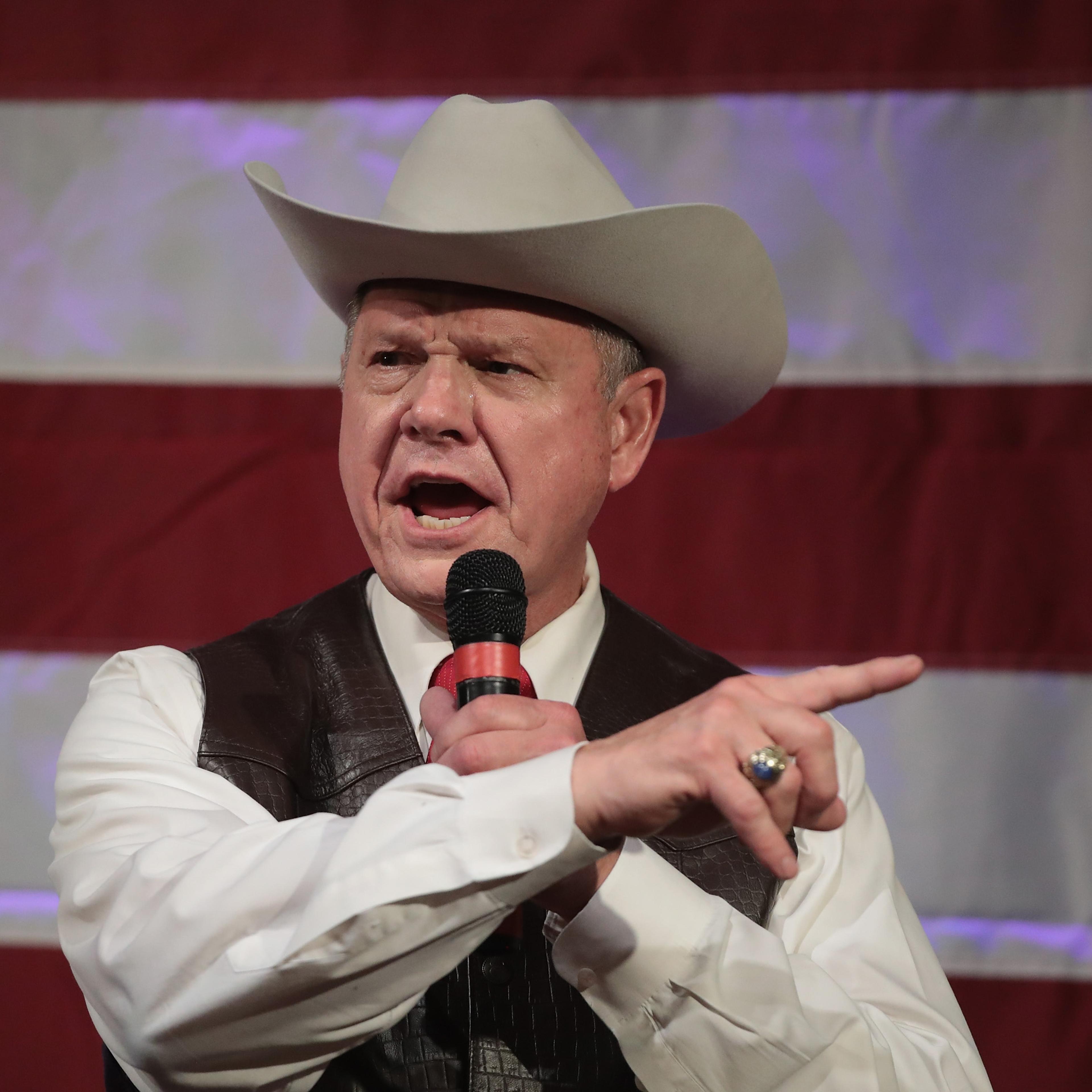 Alabama GOP Senate Candidate Roy Moore Holds Campaign Event In Fairhope, Alabama