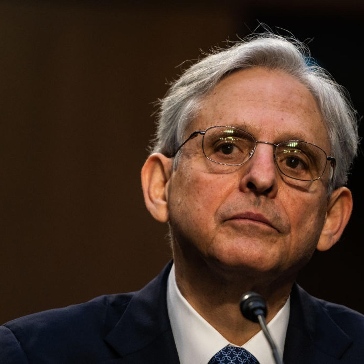 U.S. Attorney General nominee Merrick Garland speaks during his confirmation hearing in the Senate Judiciary Committee on Capitol Hill on February 22, 2021 in Washington, DC.