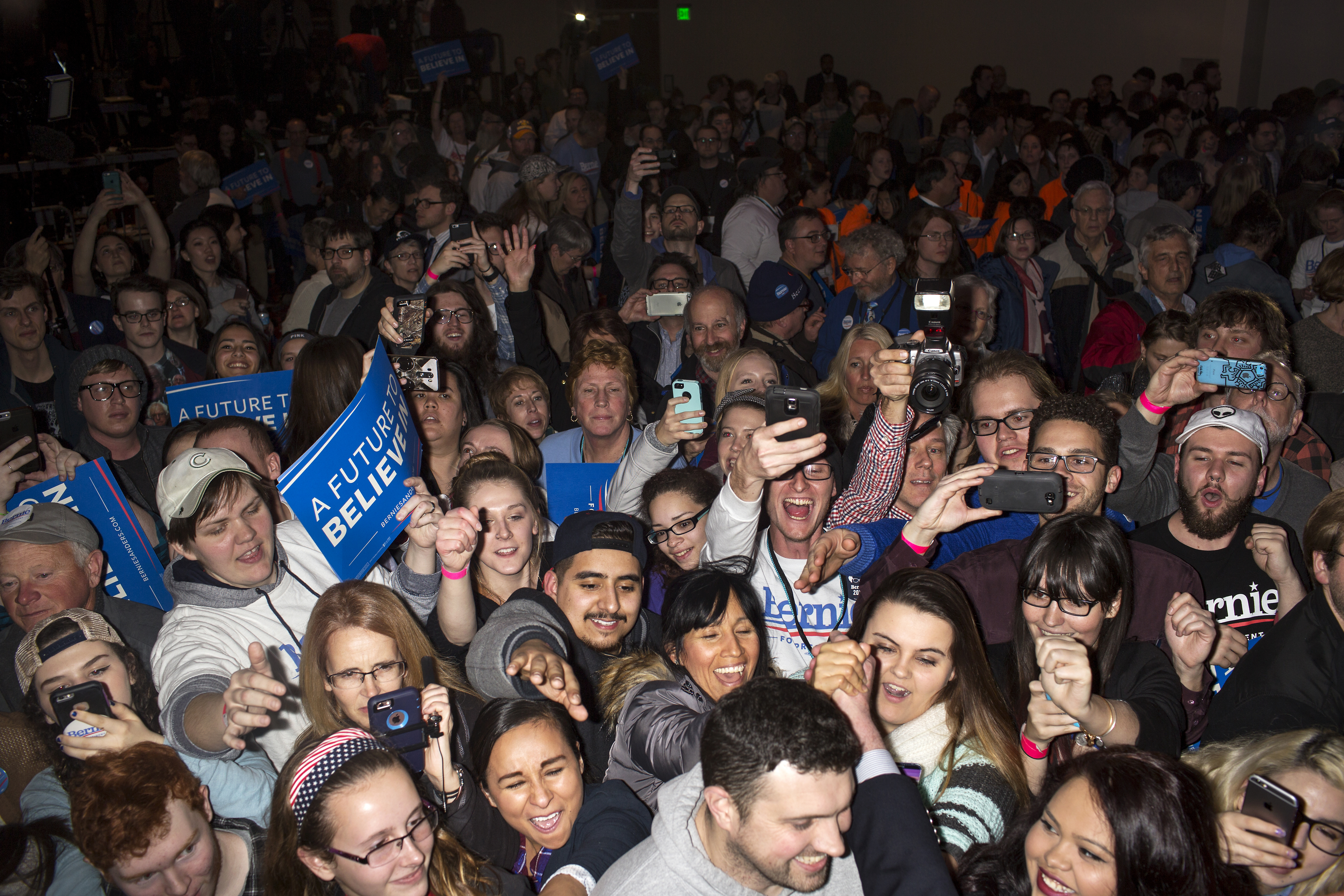 Iowa Caucuses: Inside Bernie Sanders' Iowa Party