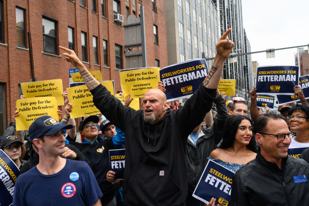 Senate Candidate Fetterman Joins Labor Day Parade