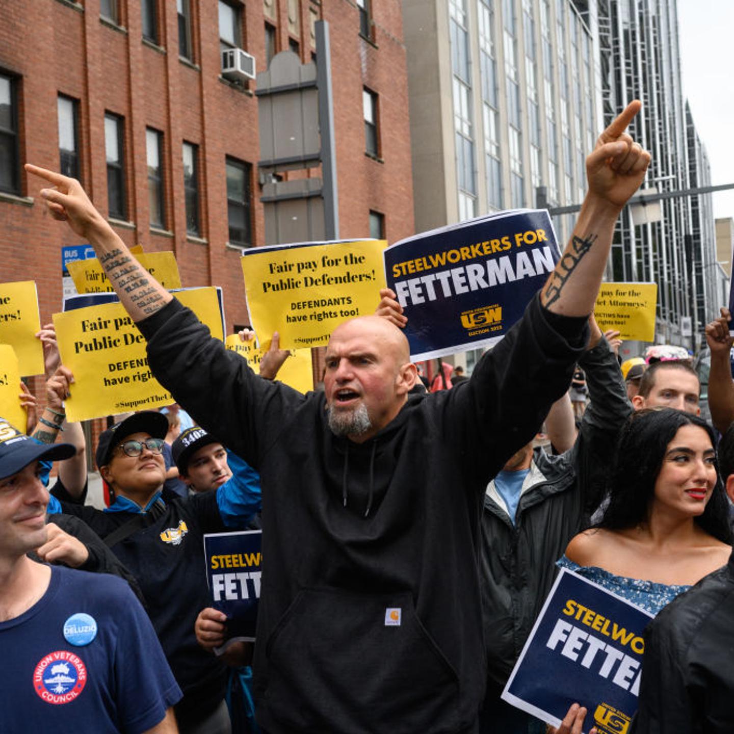 Senate Candidate Fetterman Joins Labor Day Parade