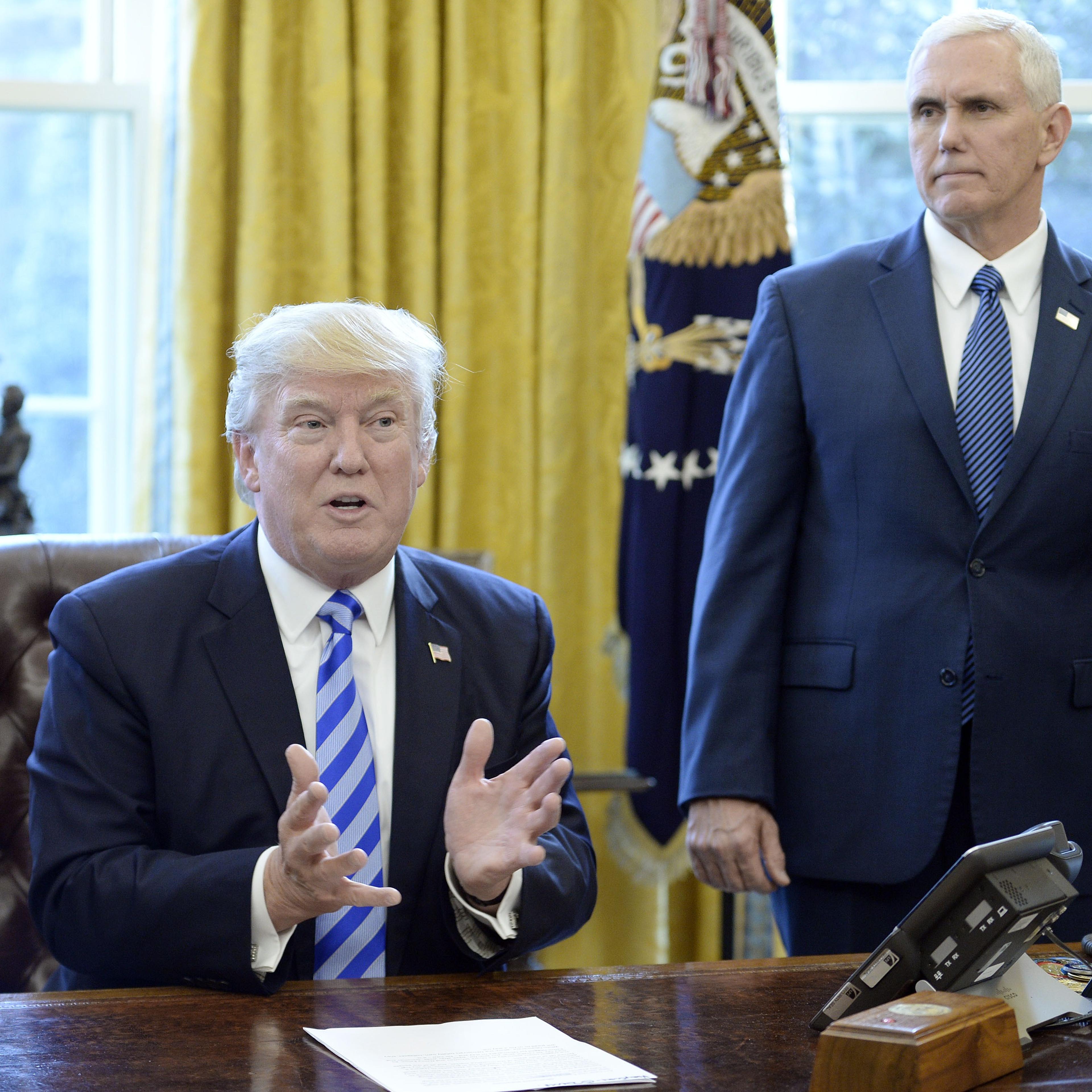President Trump Speaks After House GOP Pulls Vote On American Health Care Act