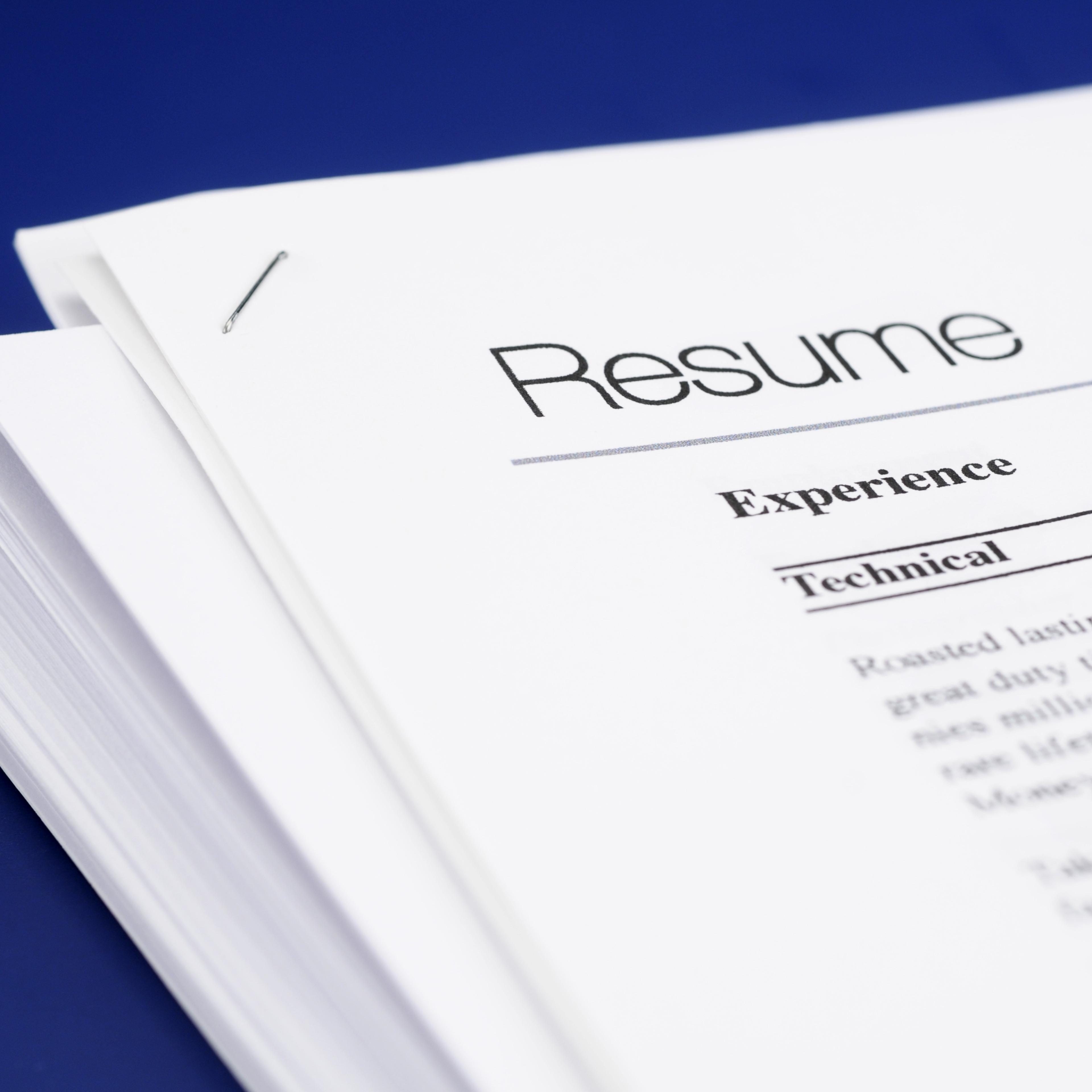 resume