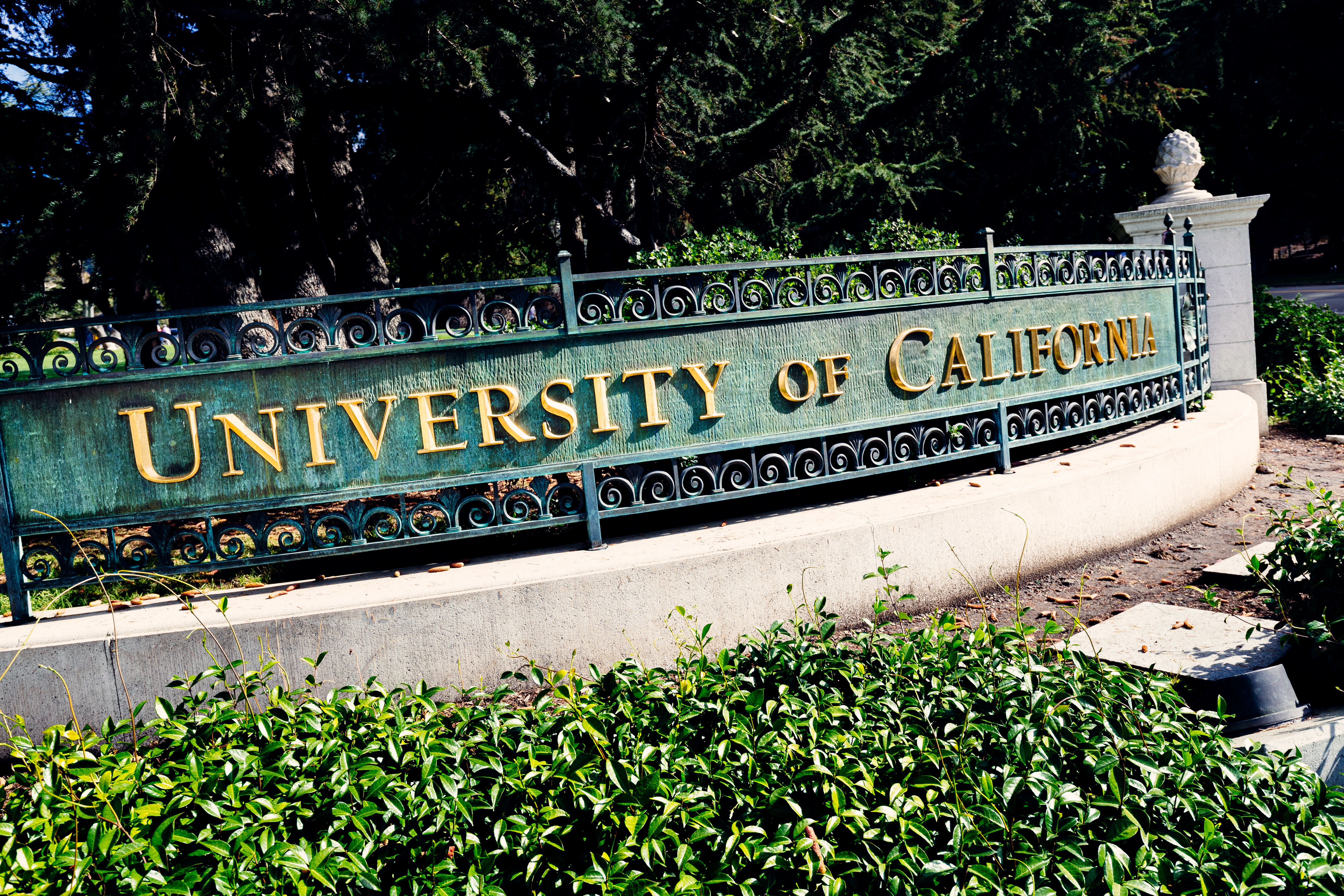 Sign, University of California at Berkeley