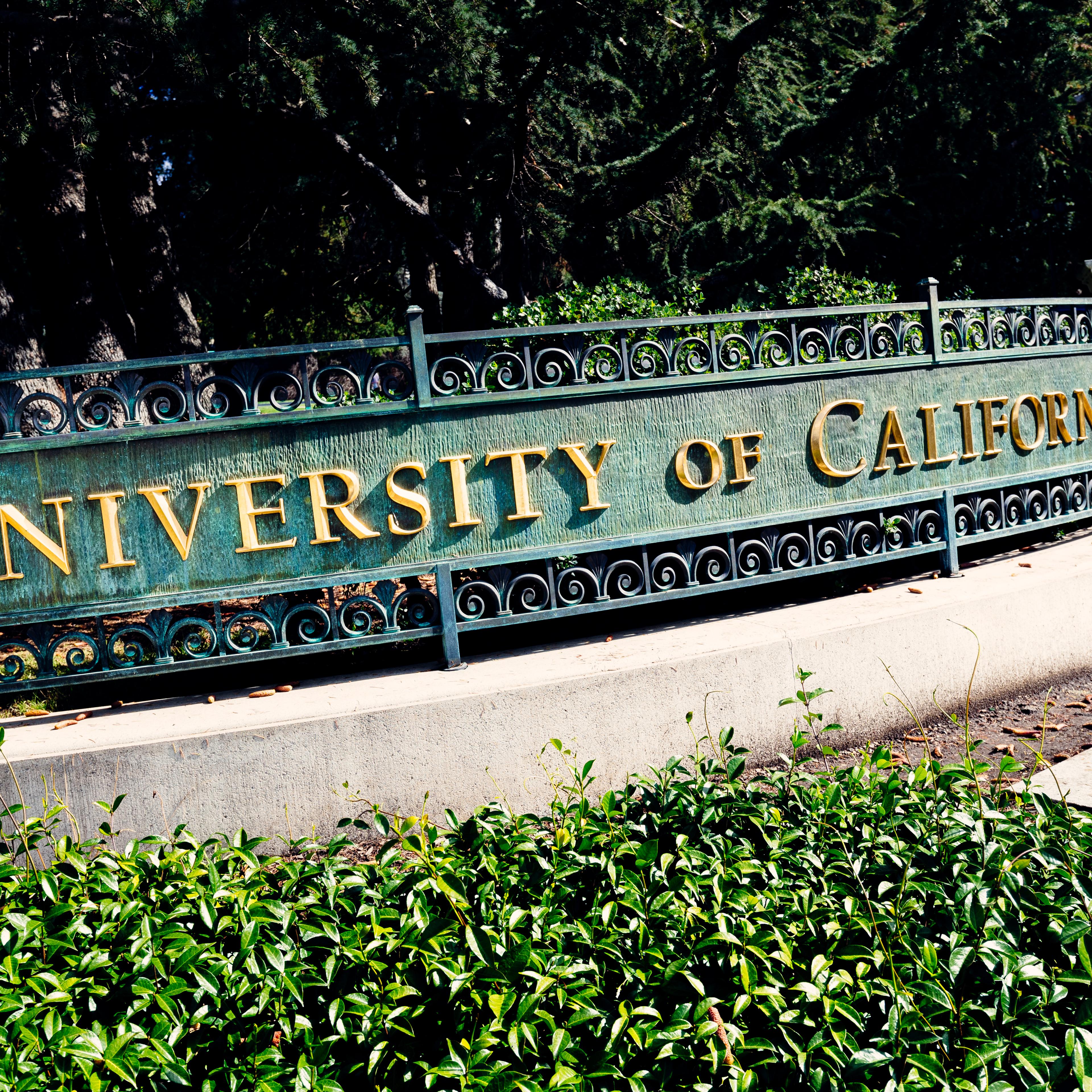 Sign, University of California at Berkeley