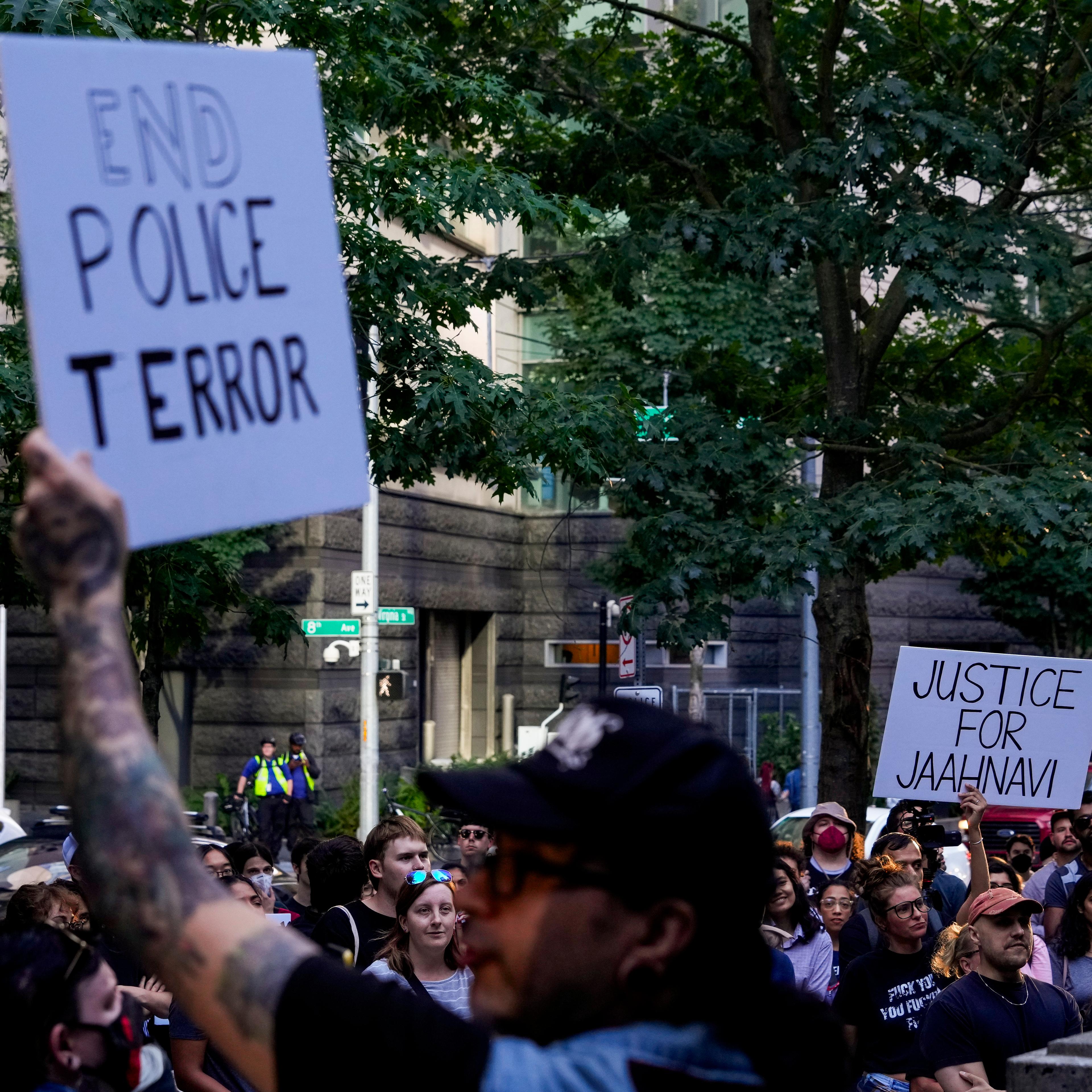Seattle protest against police