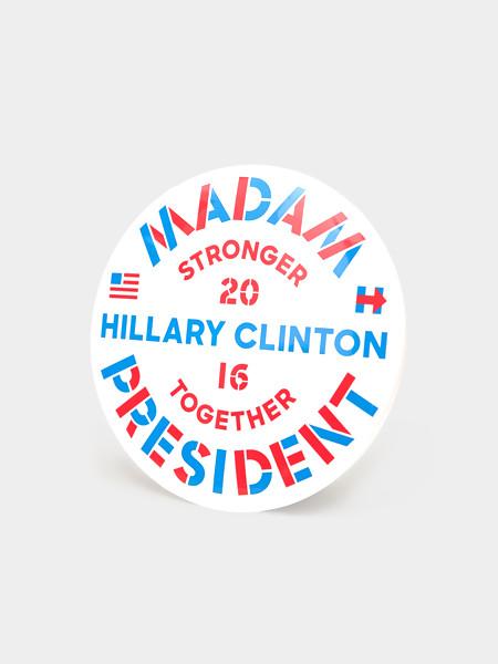 DNC: Hillary Clinton Campaign Sells Madam President Buttons
