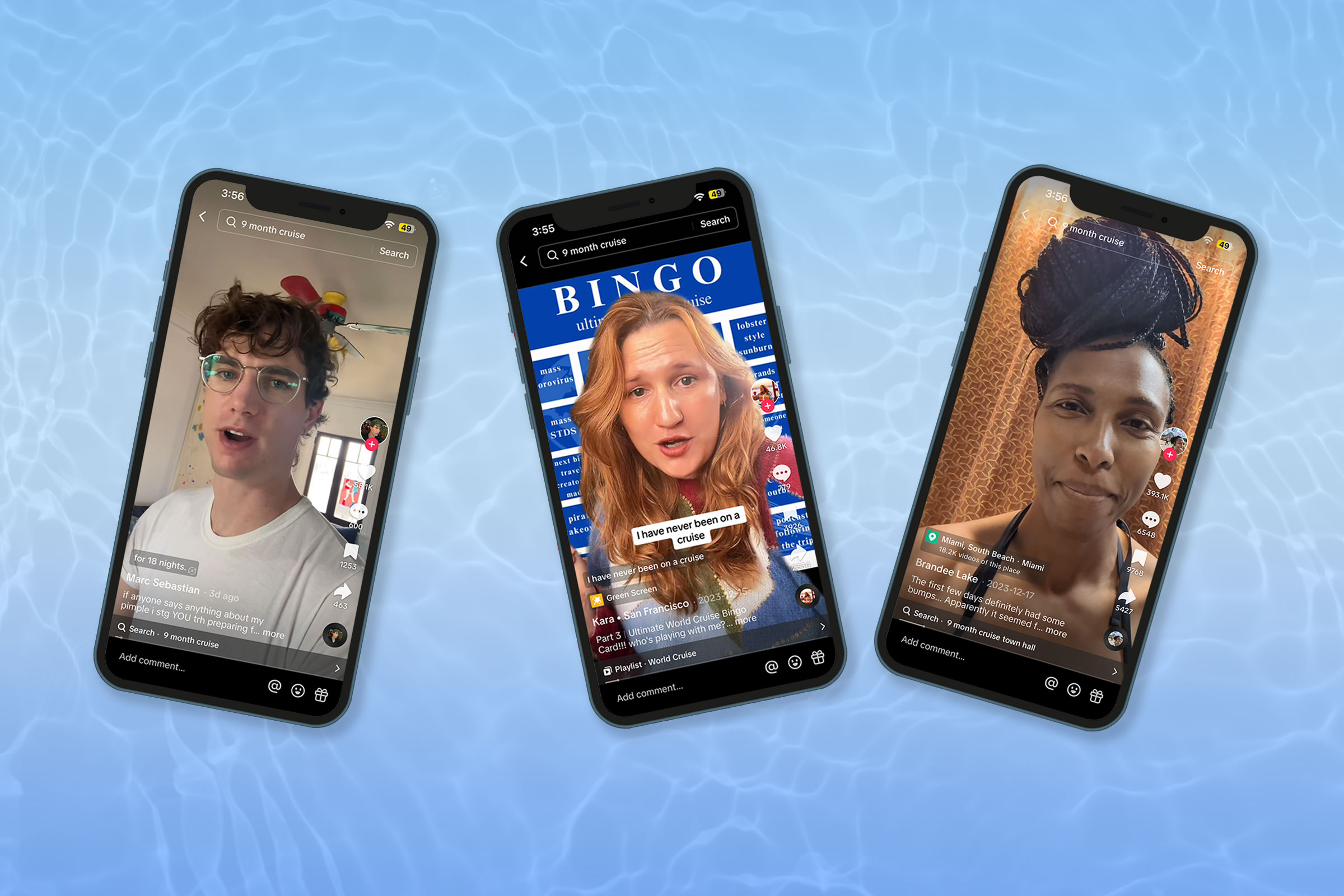 TikToks from passengers and influencers aboard the Royal Caribbean Ultimate World Cruise