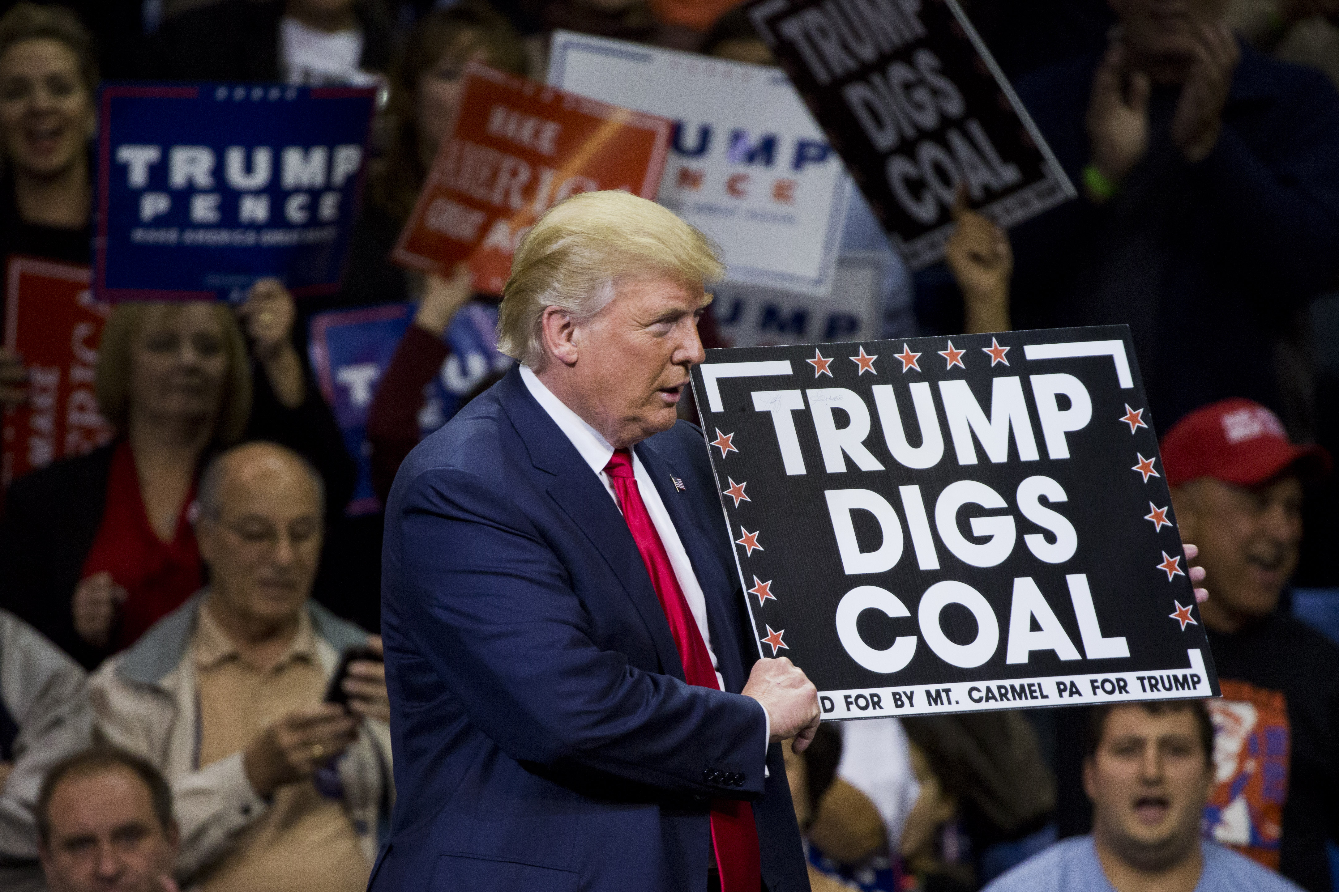 donald trump climate change coal