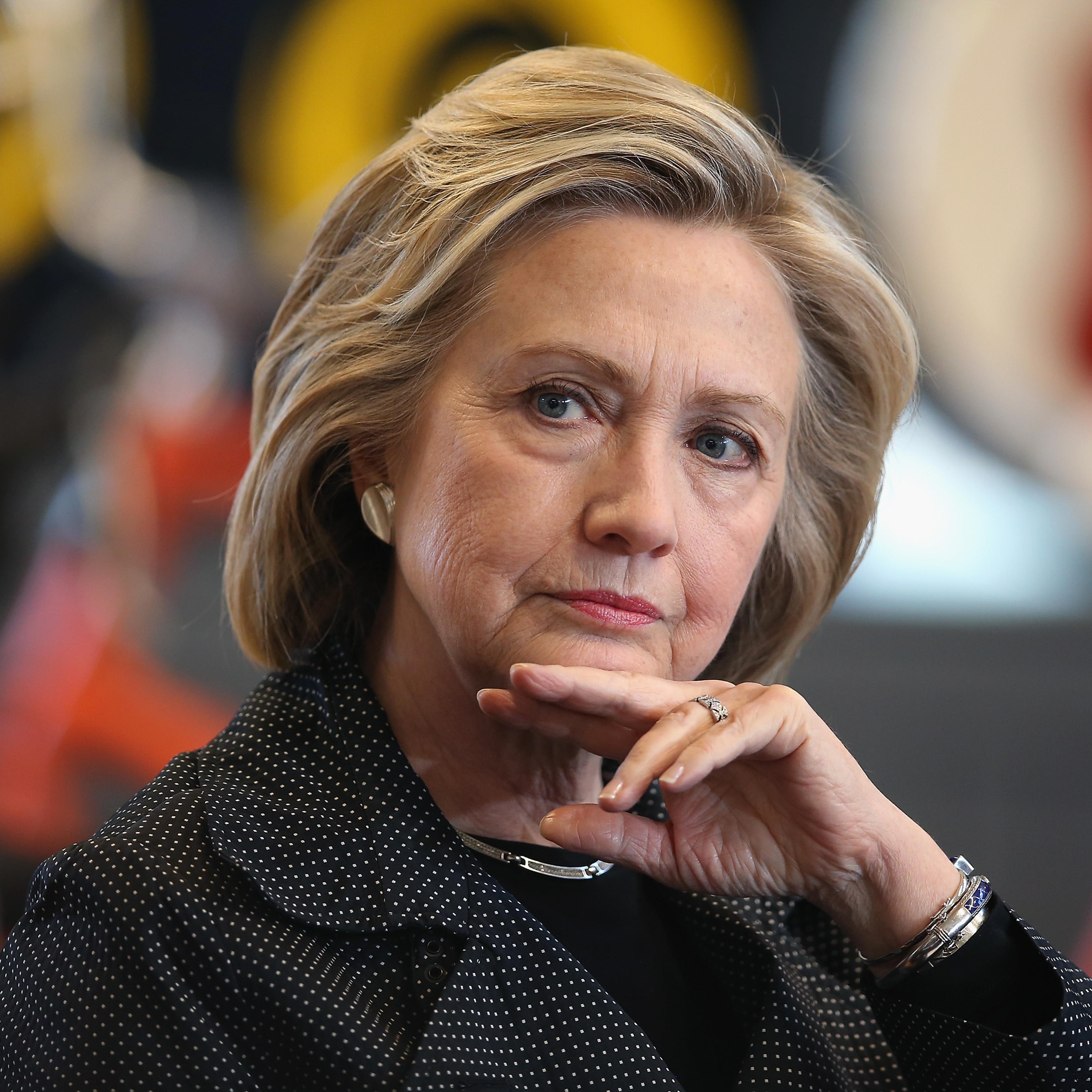 Hillary Clinton was the subject of criticism at the Republican presidential debate on Thursday.