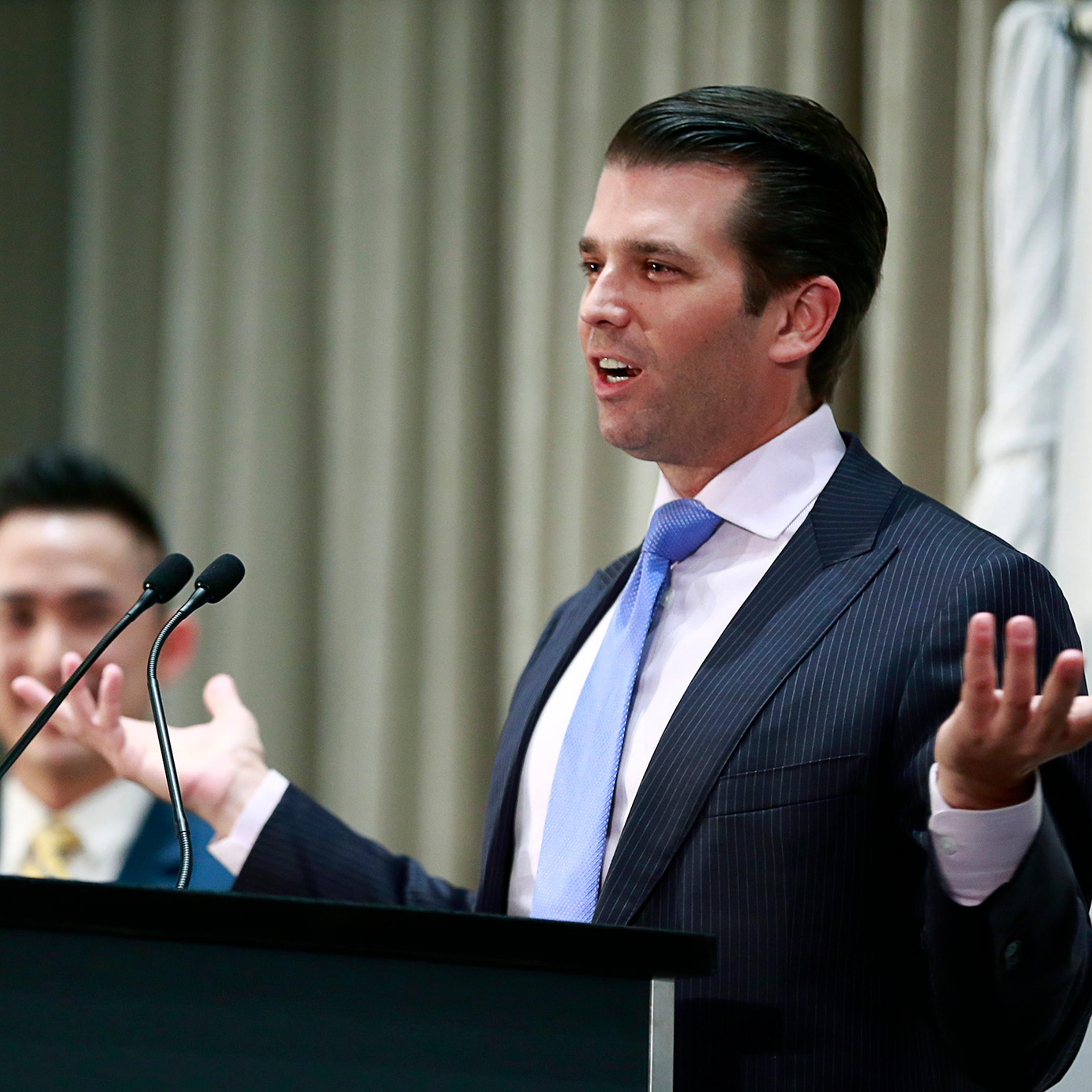 Donald Jr. And Eric Trump Attend Opening Of Trump International Hotel & Tower In Vancouver