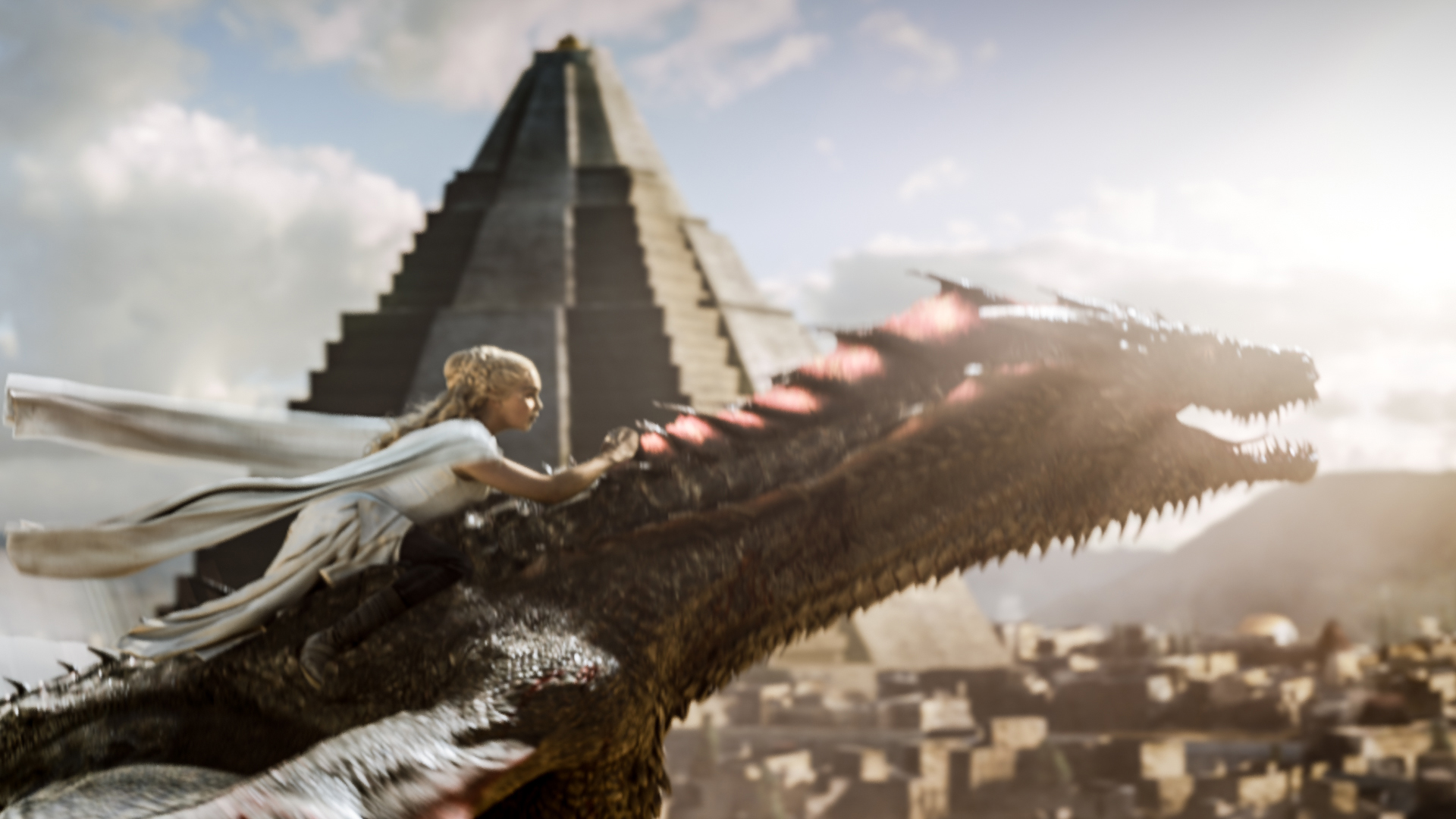 Game of Thrones Daenerys Drogo dragon