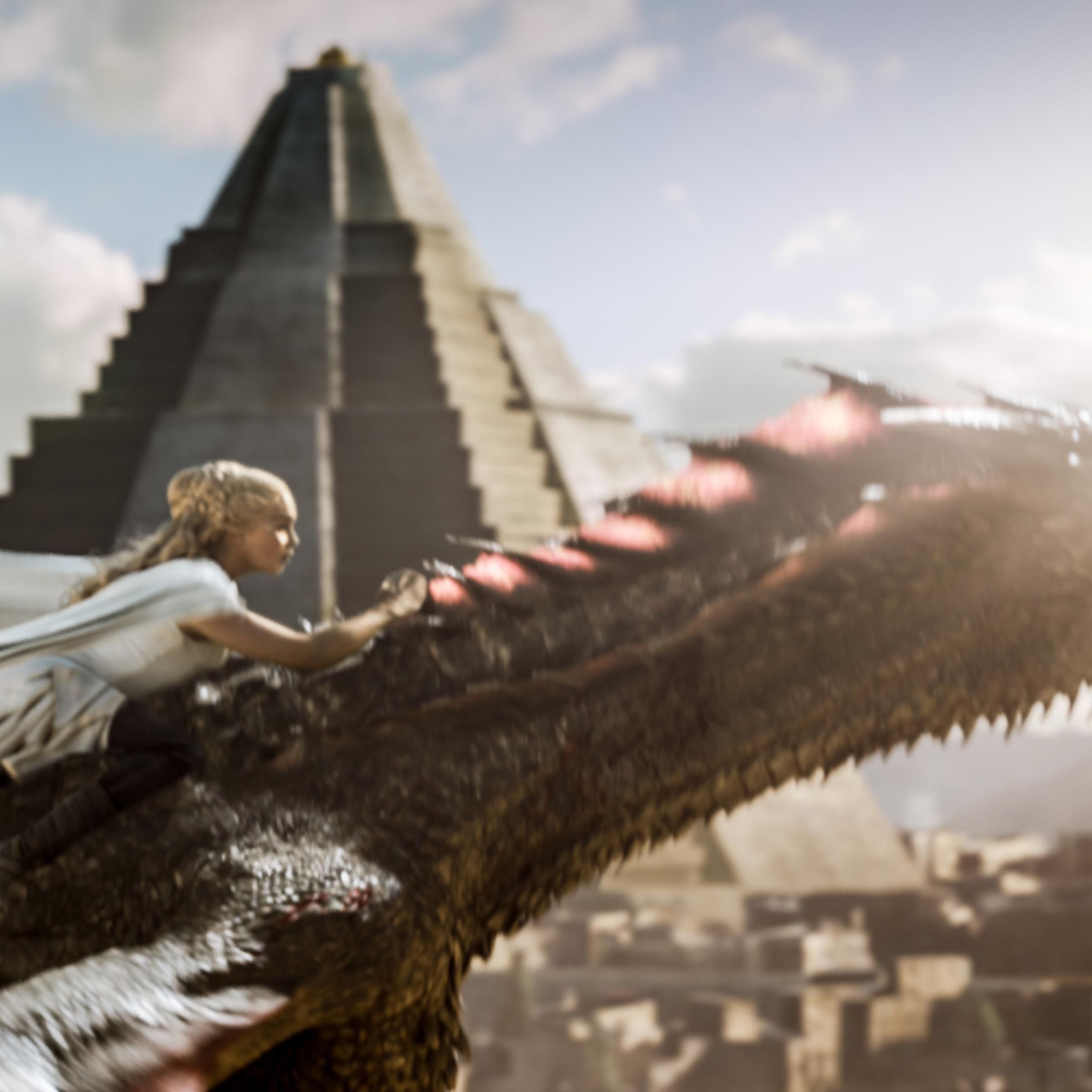 Game of Thrones Daenerys Drogo dragon