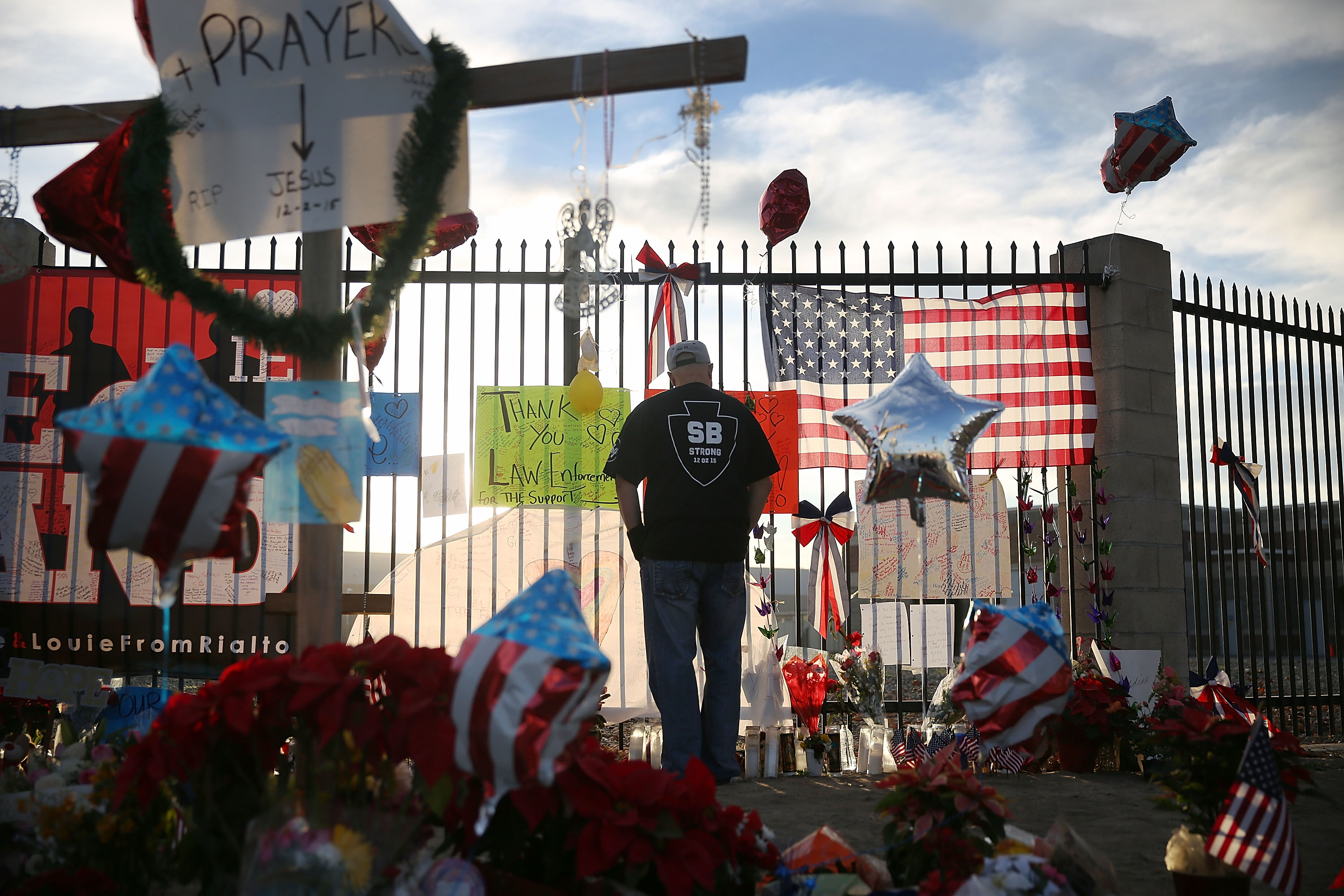 Community Mourns As Investigation Continues Into San Bernardino Mass Shooting