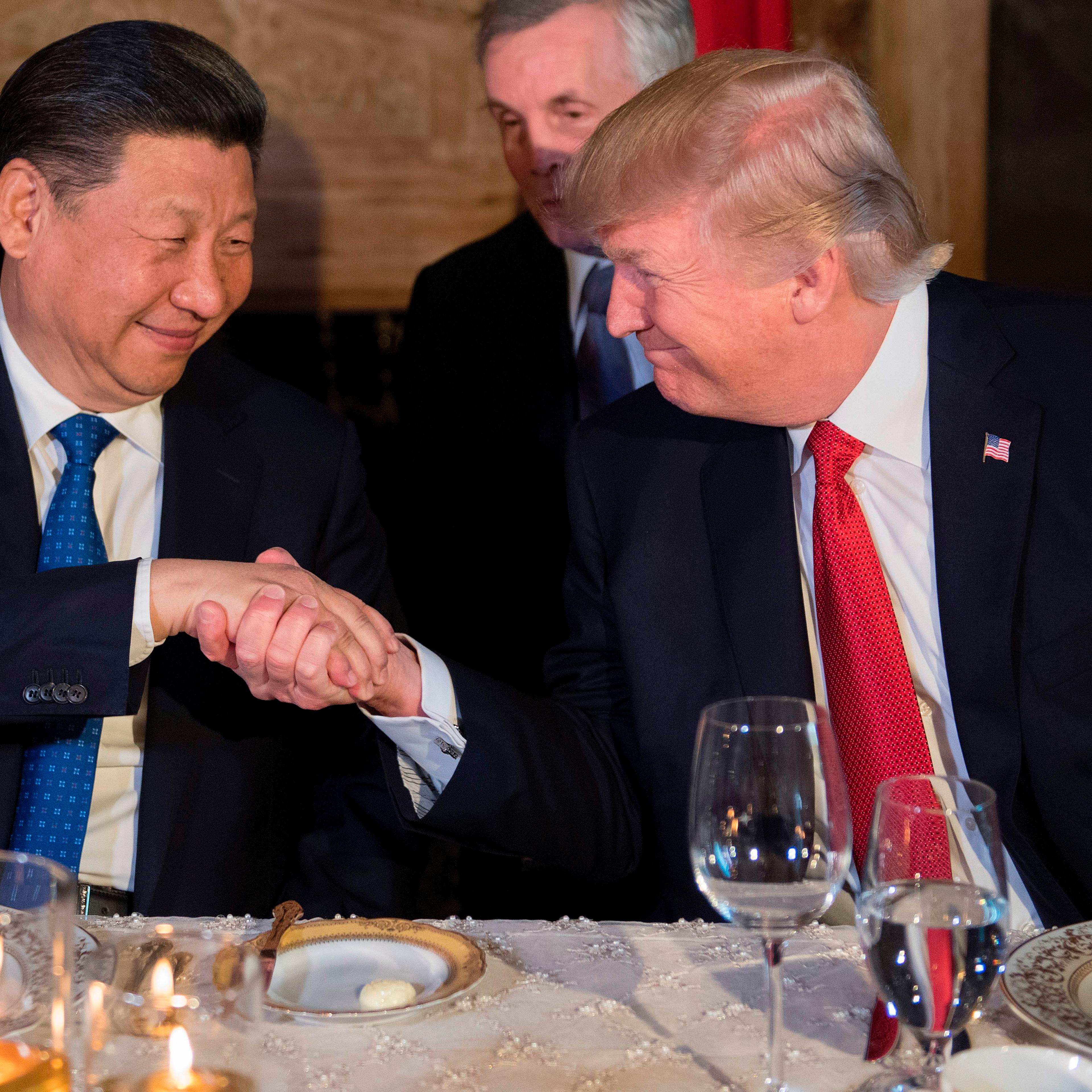 TOPSHOT-US-CHINA-DIPLOMACY-TRUMP-XI