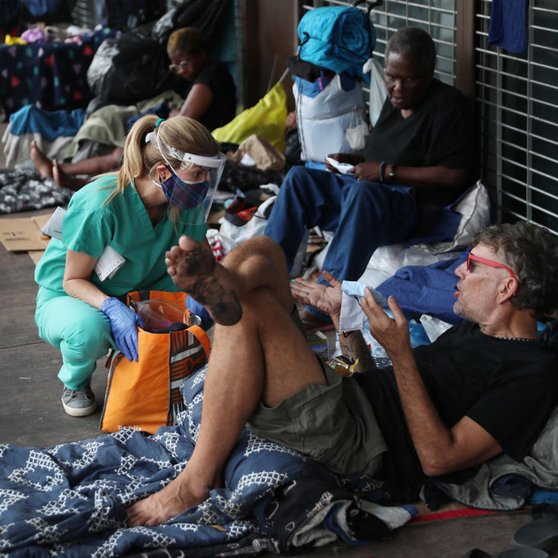 Homeless in Miami
