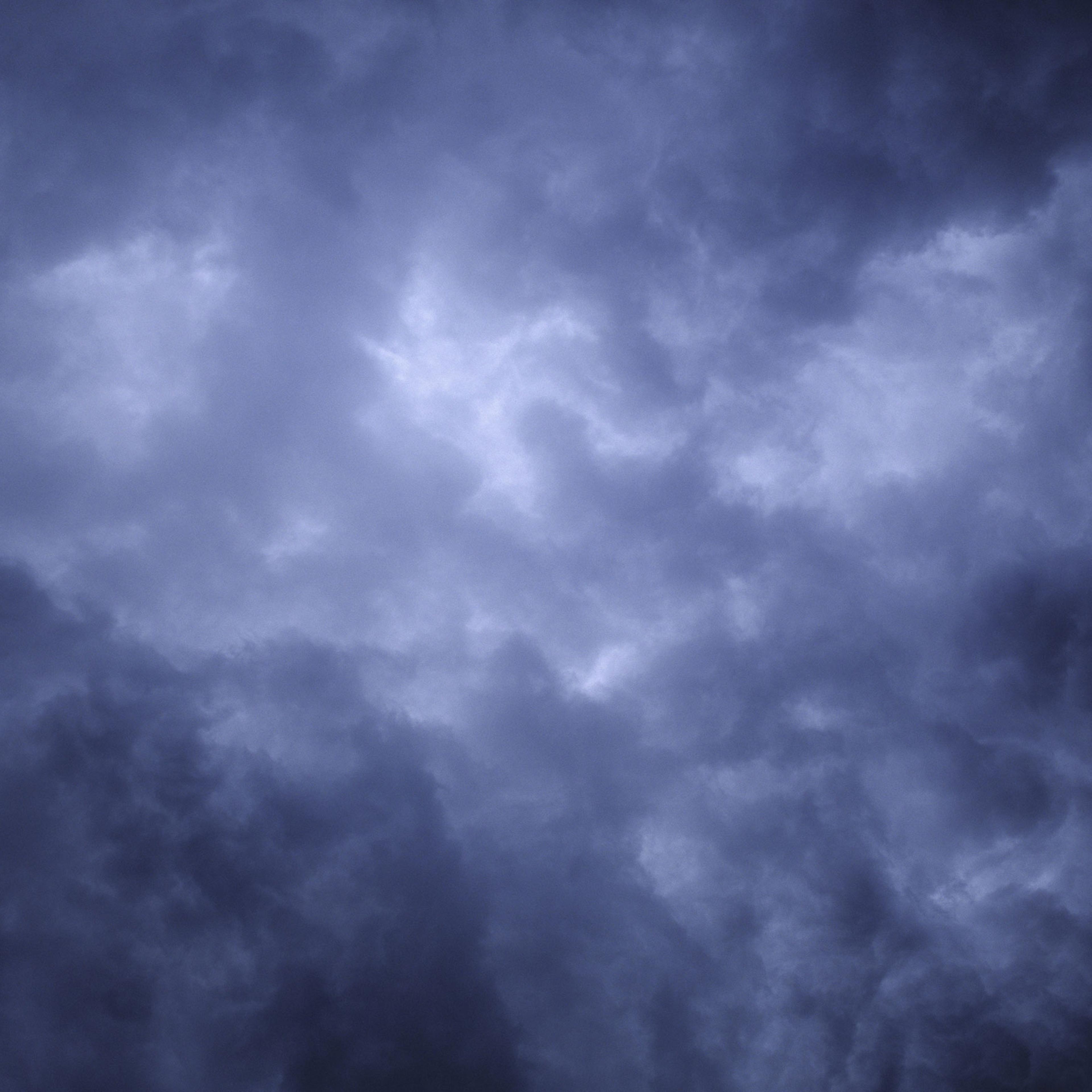 Cloudy, dark skies