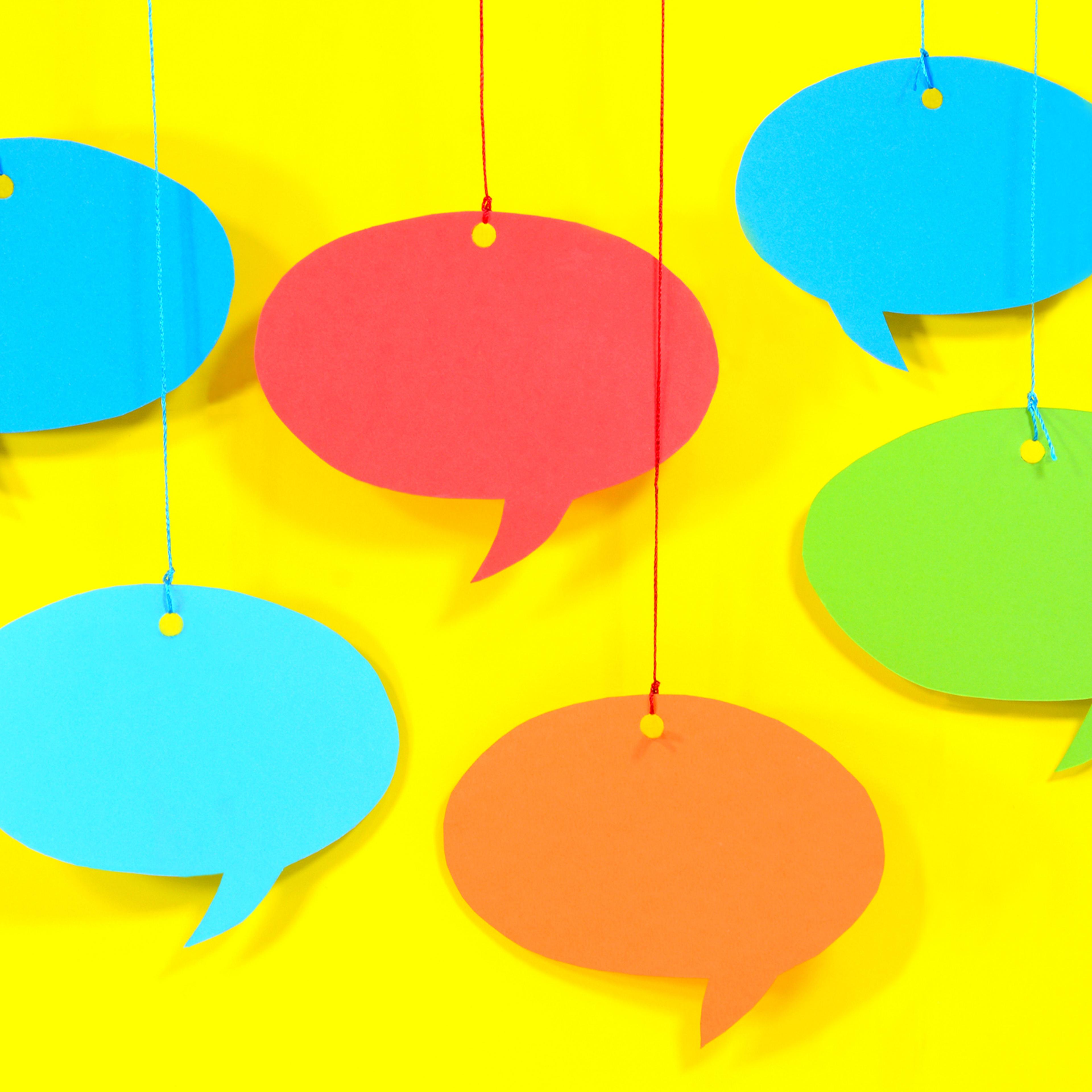 Twitter kindness Speech Bubble