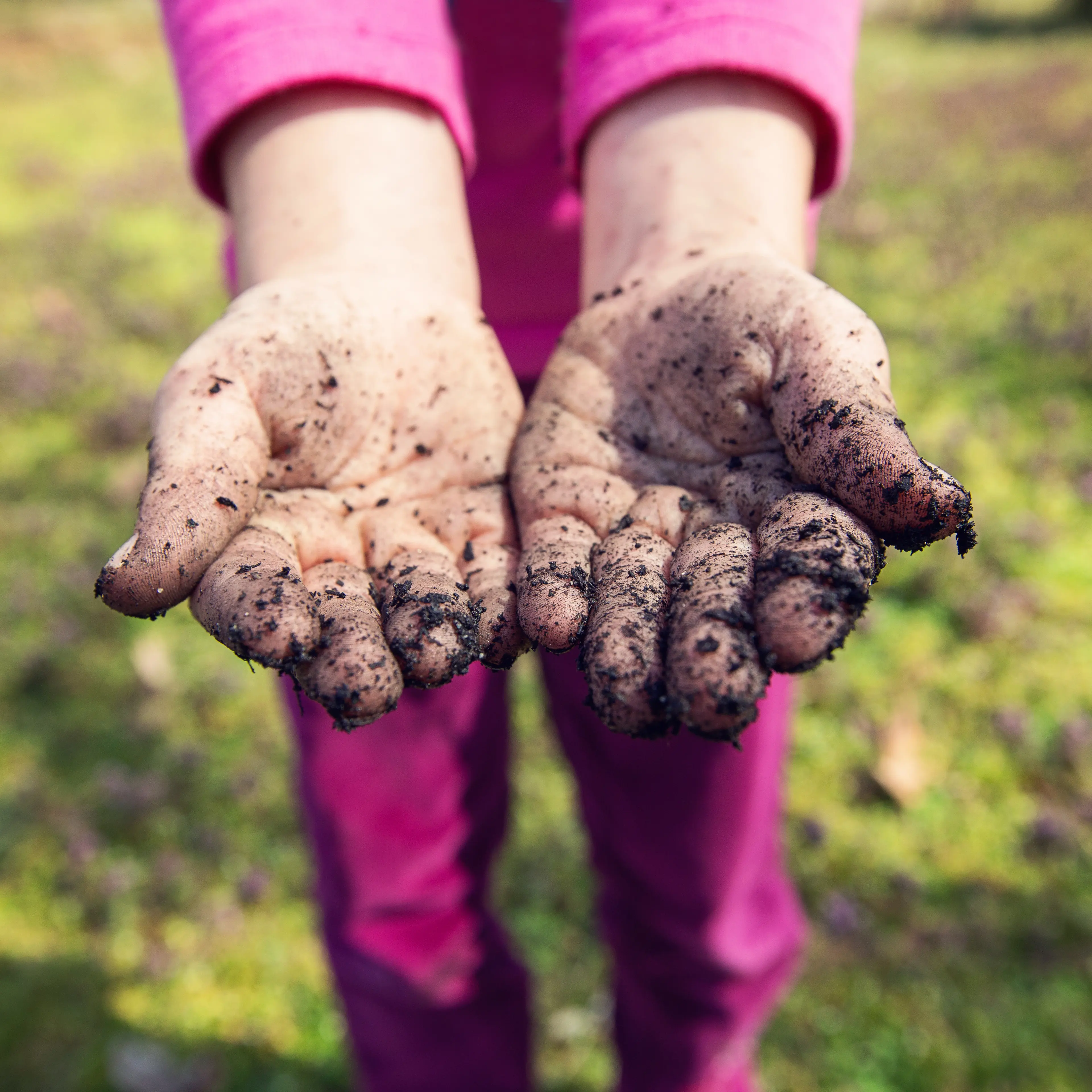 Gardening Hands - let your kid eat dirt
