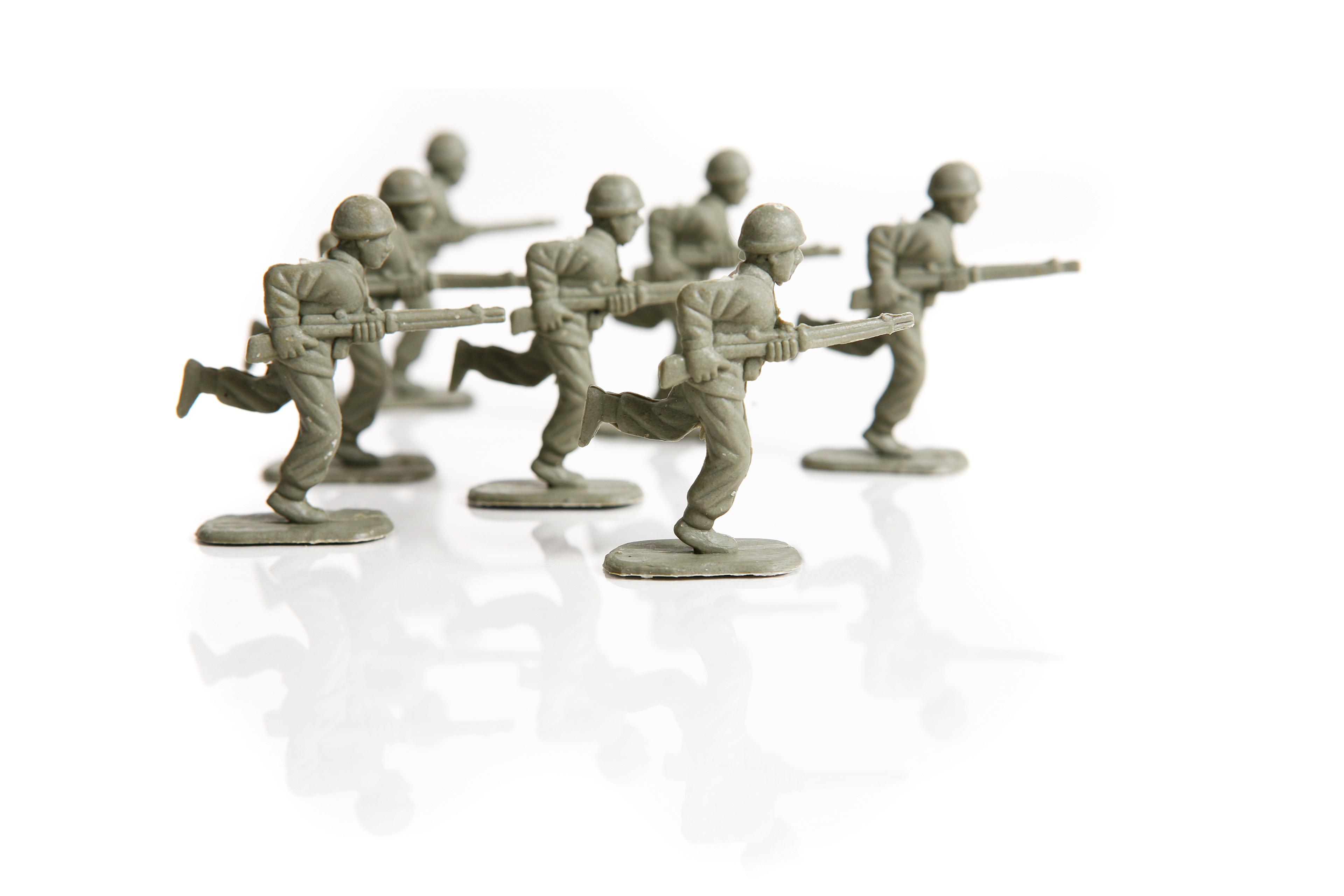 Toy soldiers