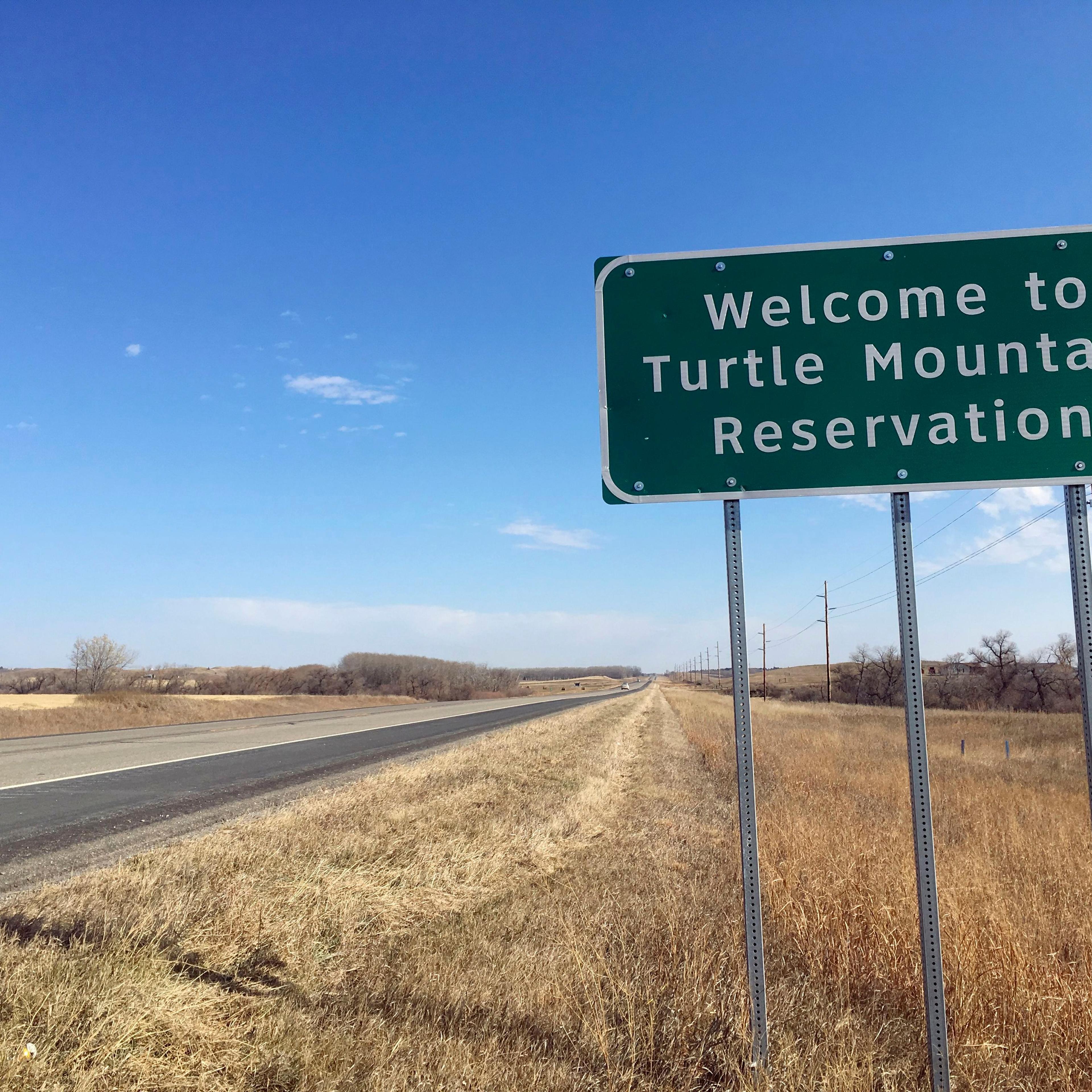 Election 2018 North Dakota Voter ID, Turtle Mountain Indian Reservation, USA - 24 Oct 2018