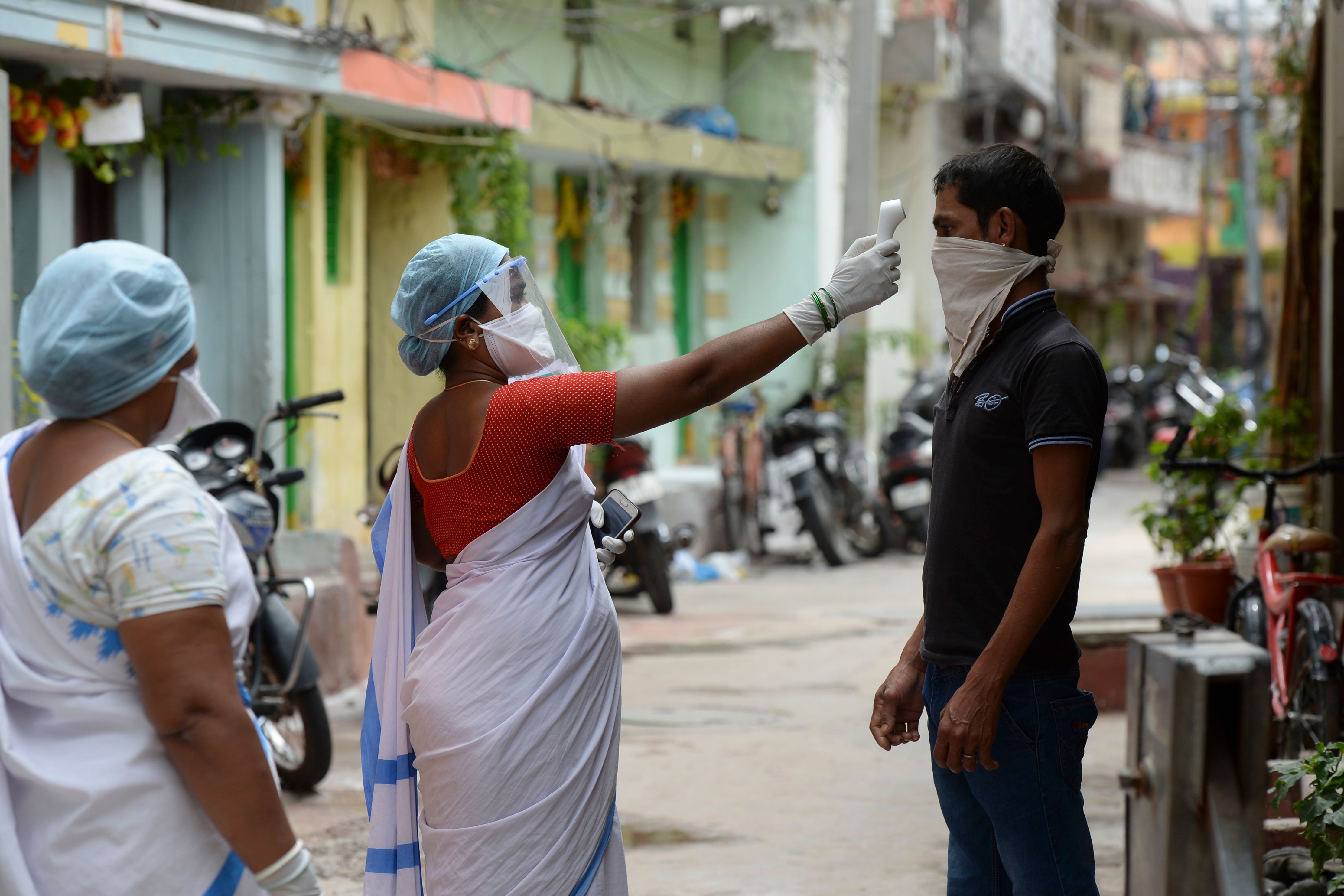 INDIA-HEALTH-VIRUS