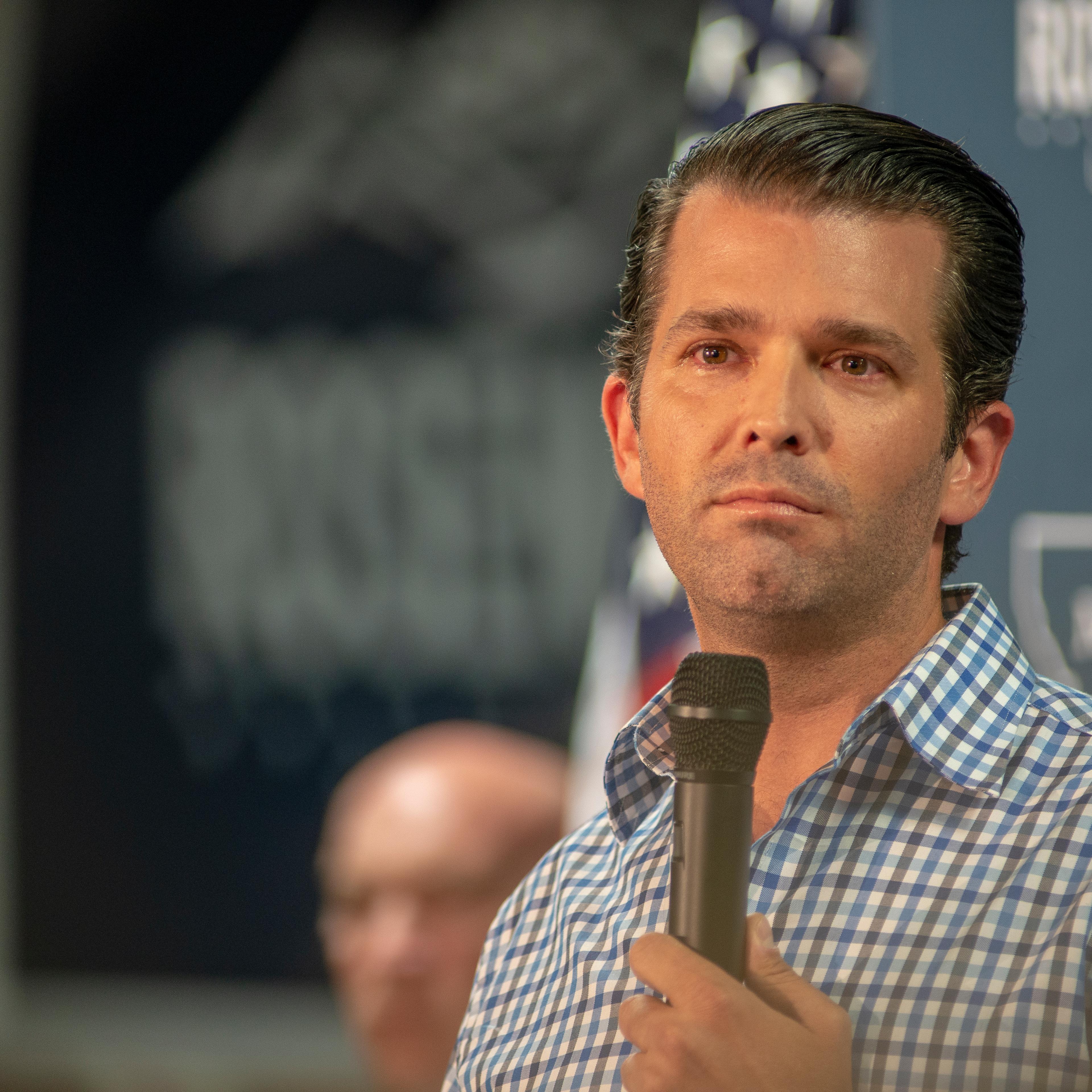 Donald Trump Jr. and Kimberly Guilfoyle in Montana in support of Matt Rosendale