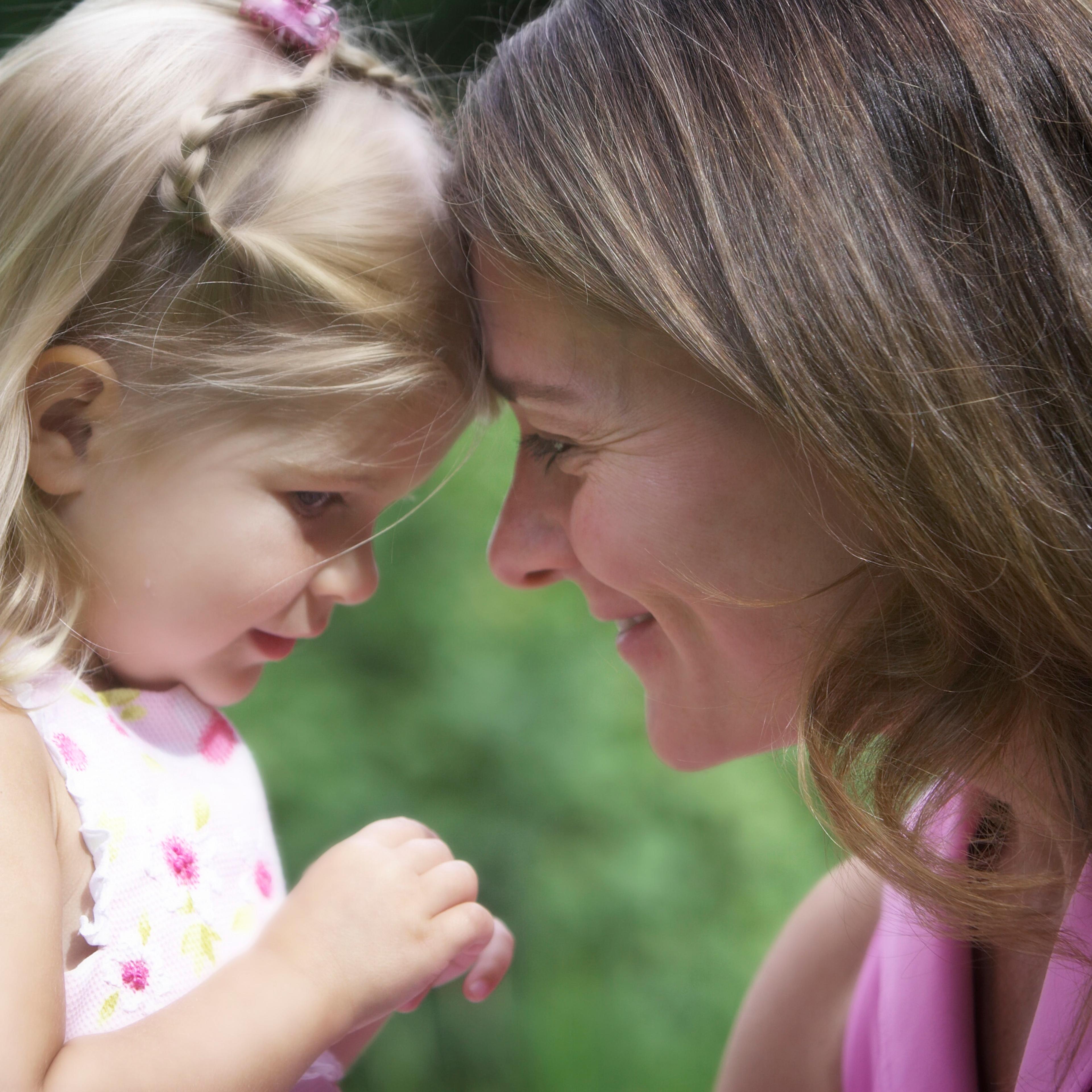 Phoebe and Melinda in June 2005