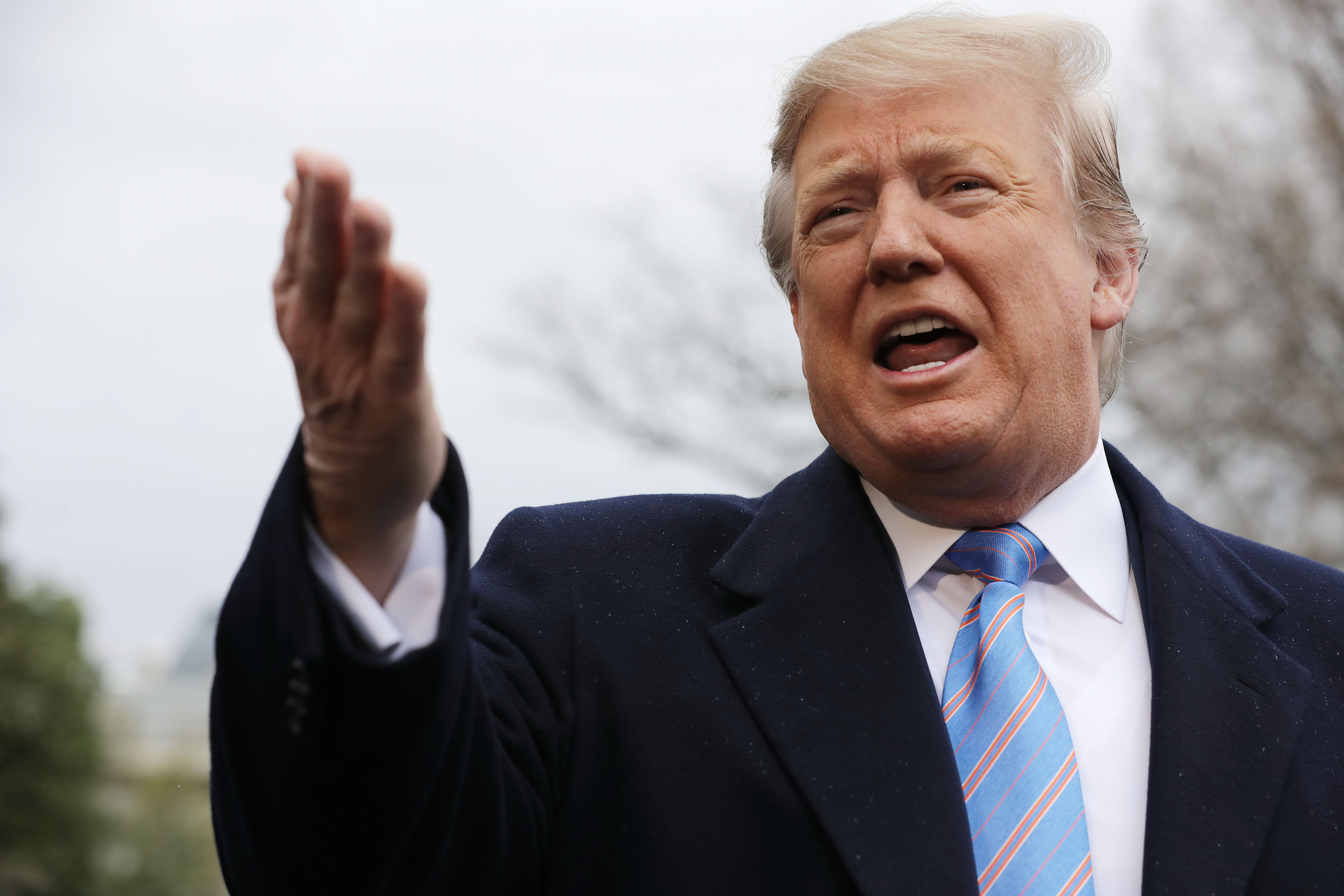 President Donald Trump Departs White House For Border Trip