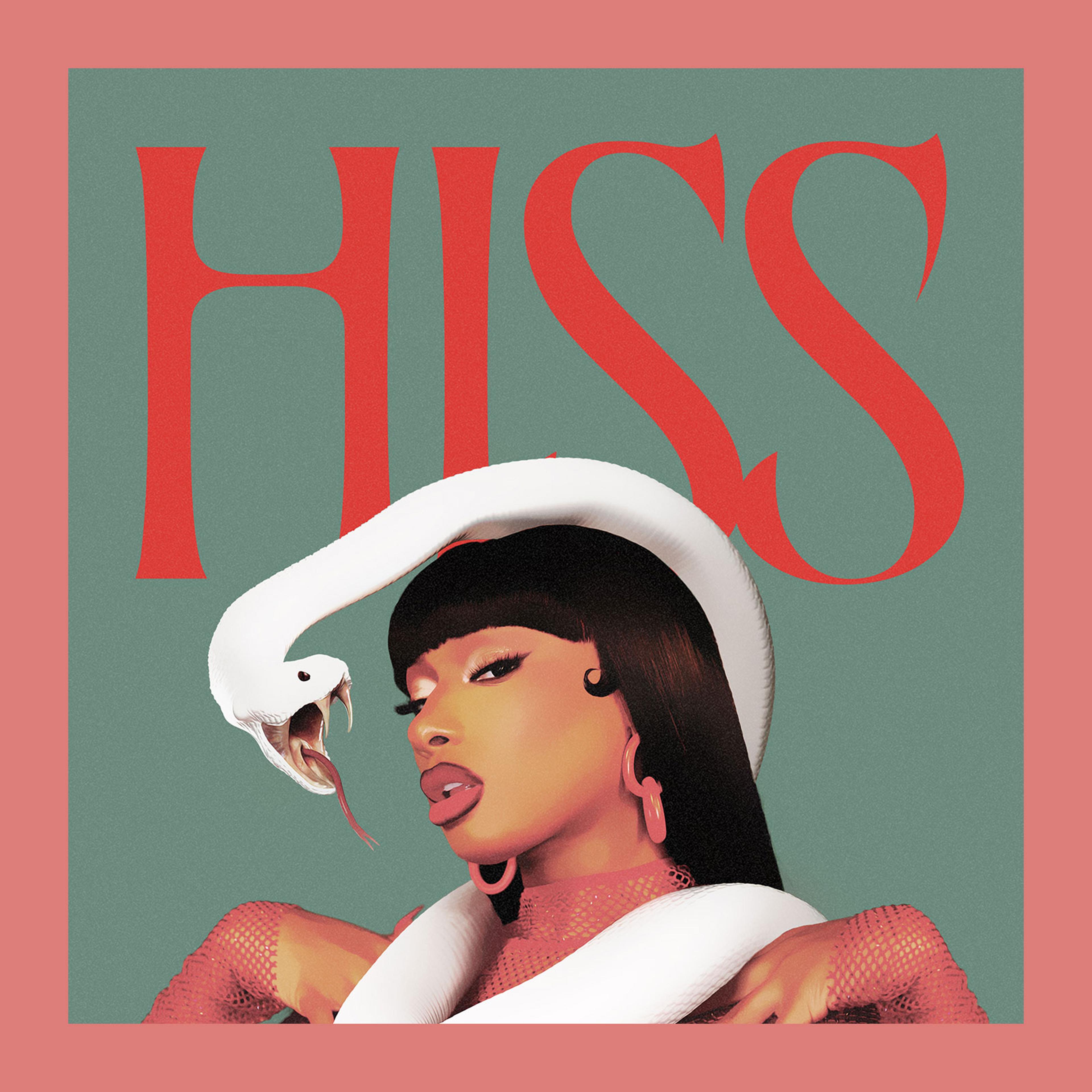 cover for Megan Thee Stallion’s single “HISS”