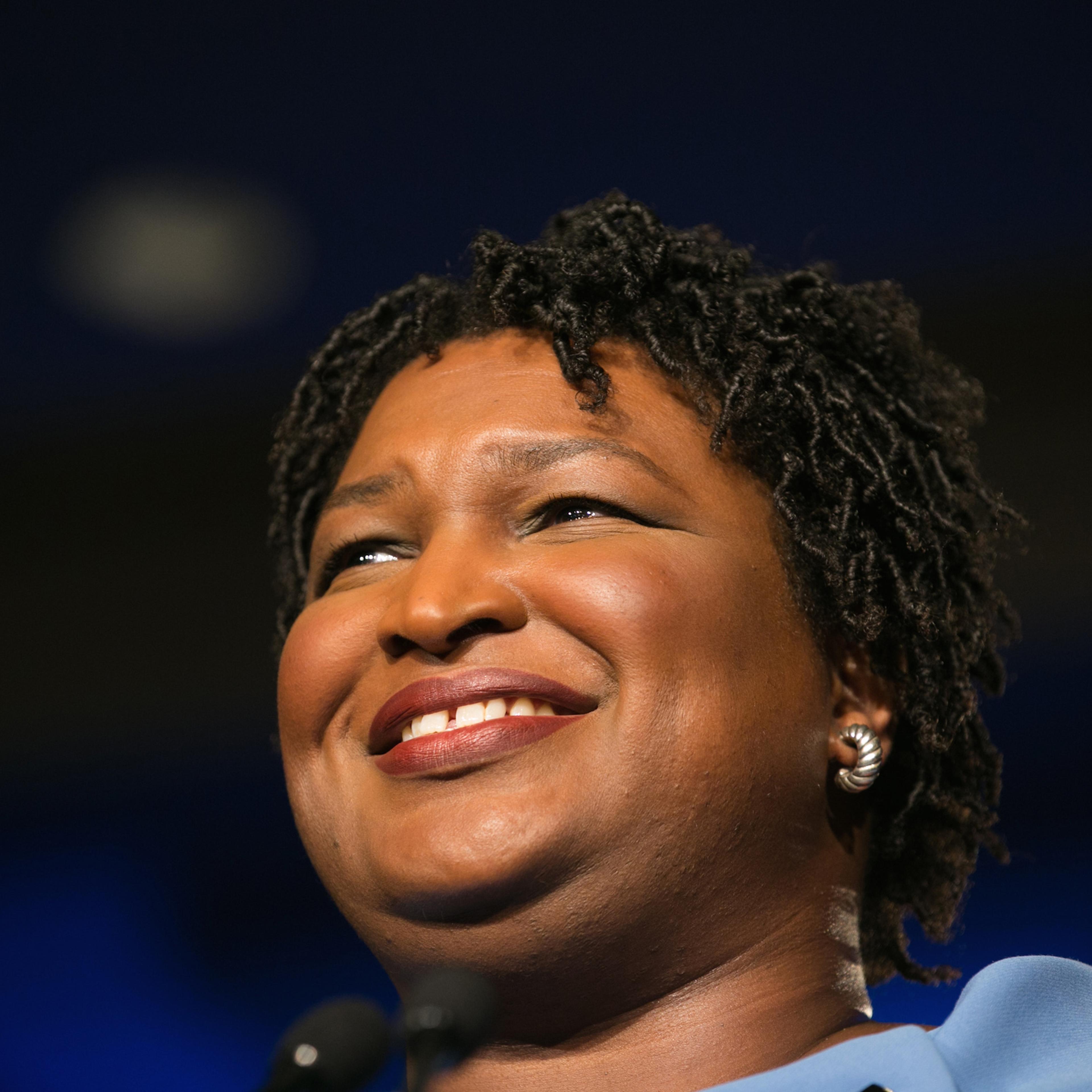 Georgia Democratic Gubernatorial Candidate Stacey Abrams Holds Election Night Event In Atlanta