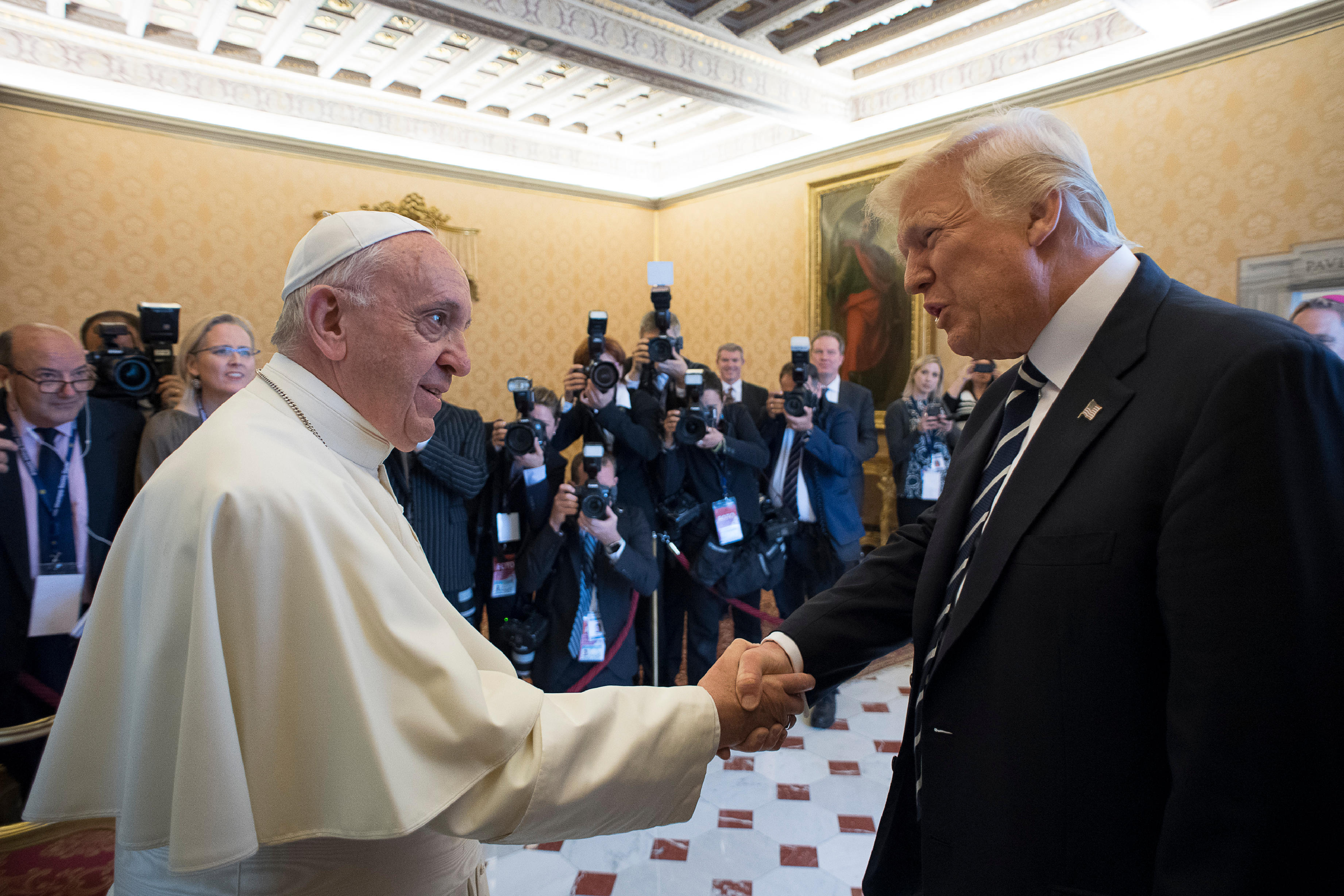Vatican Pope Trump