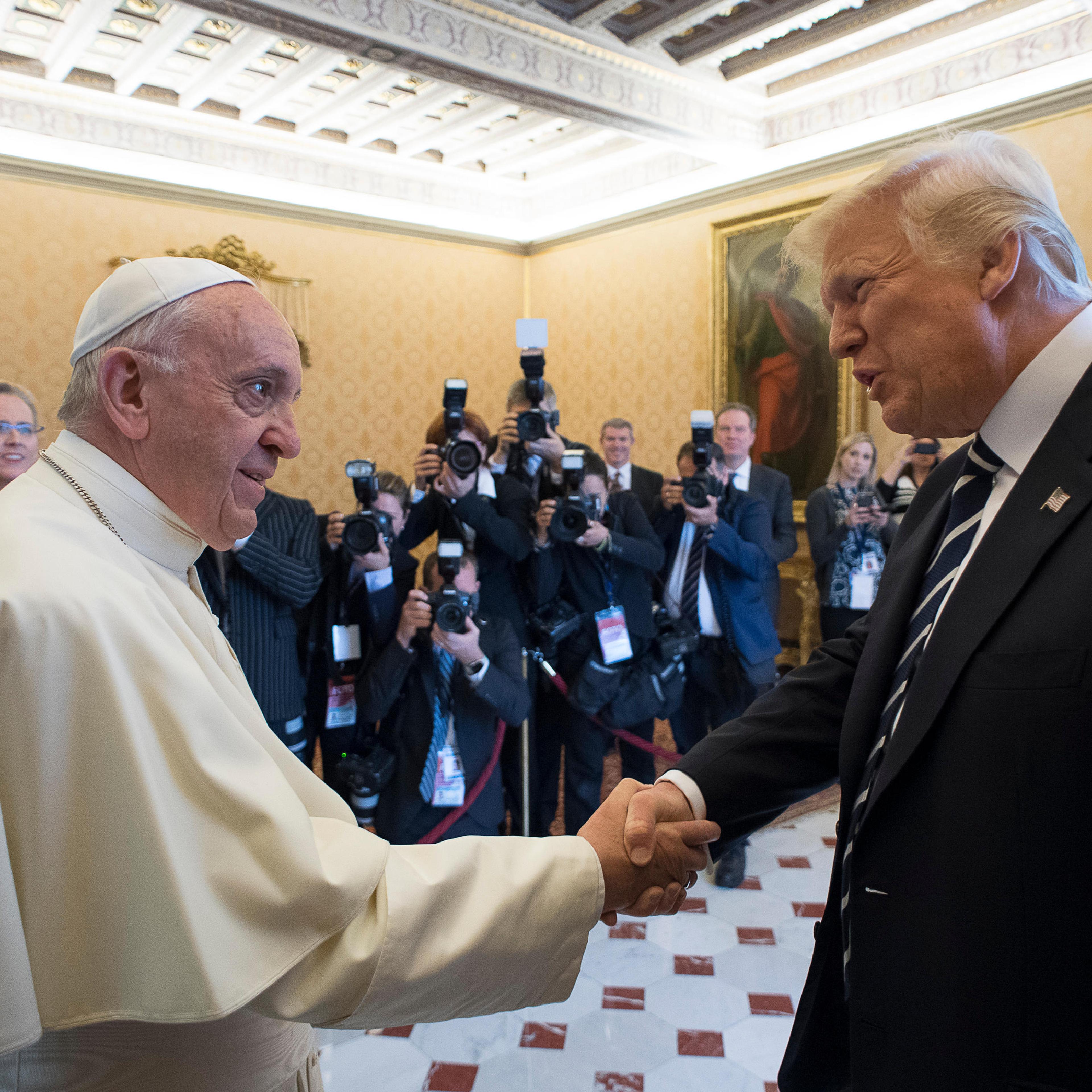 Vatican Pope Trump
