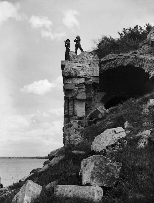 Overseeing The Border Between Canada And The United States In Vermont In 1945