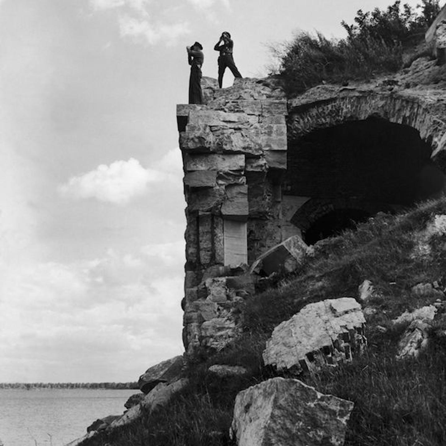 Overseeing The Border Between Canada And The United States In Vermont In 1945