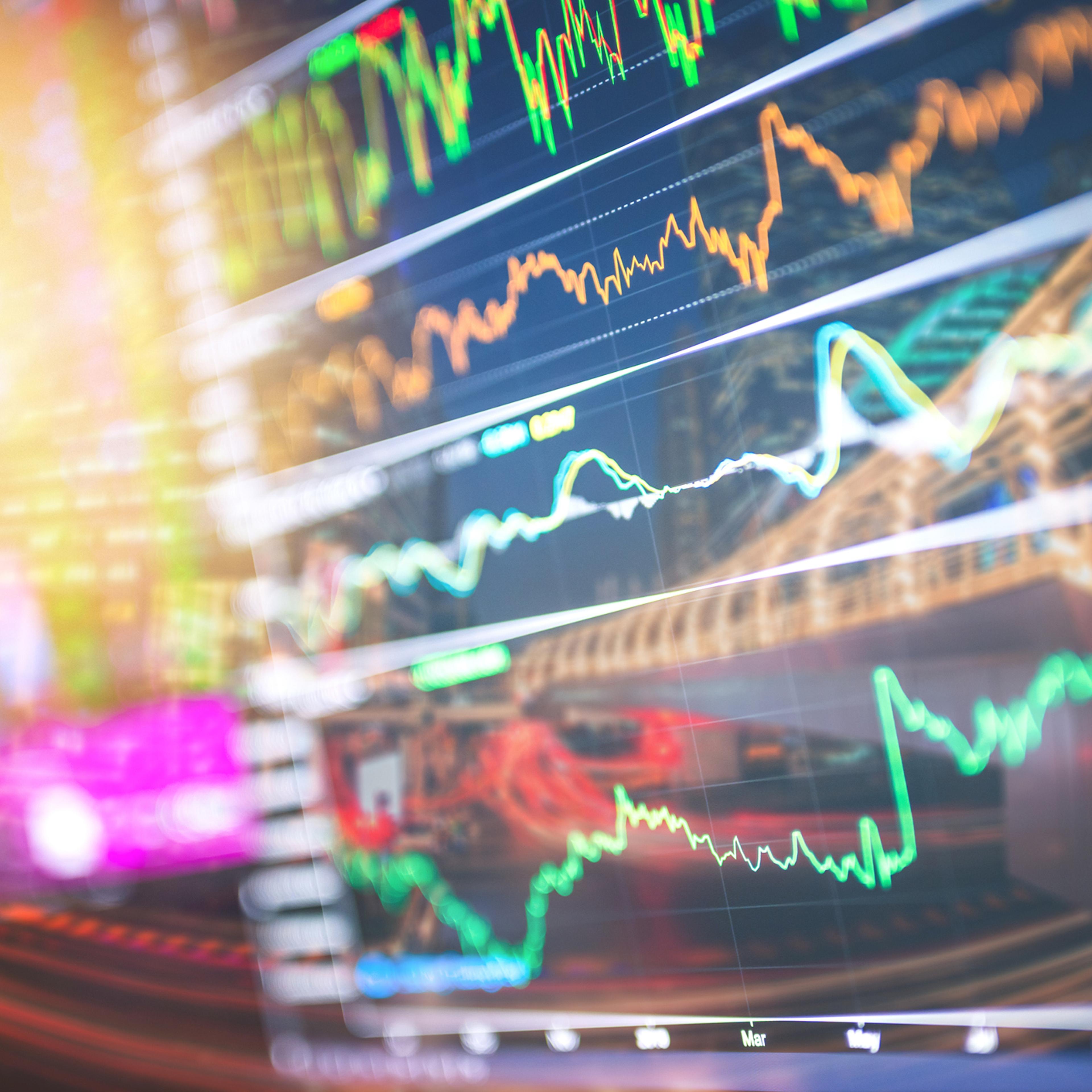 City central business district in asia trade and financial investment in cryptocurrencies stock from digital platform data analysis graph showing copyspace background bangkok thailand