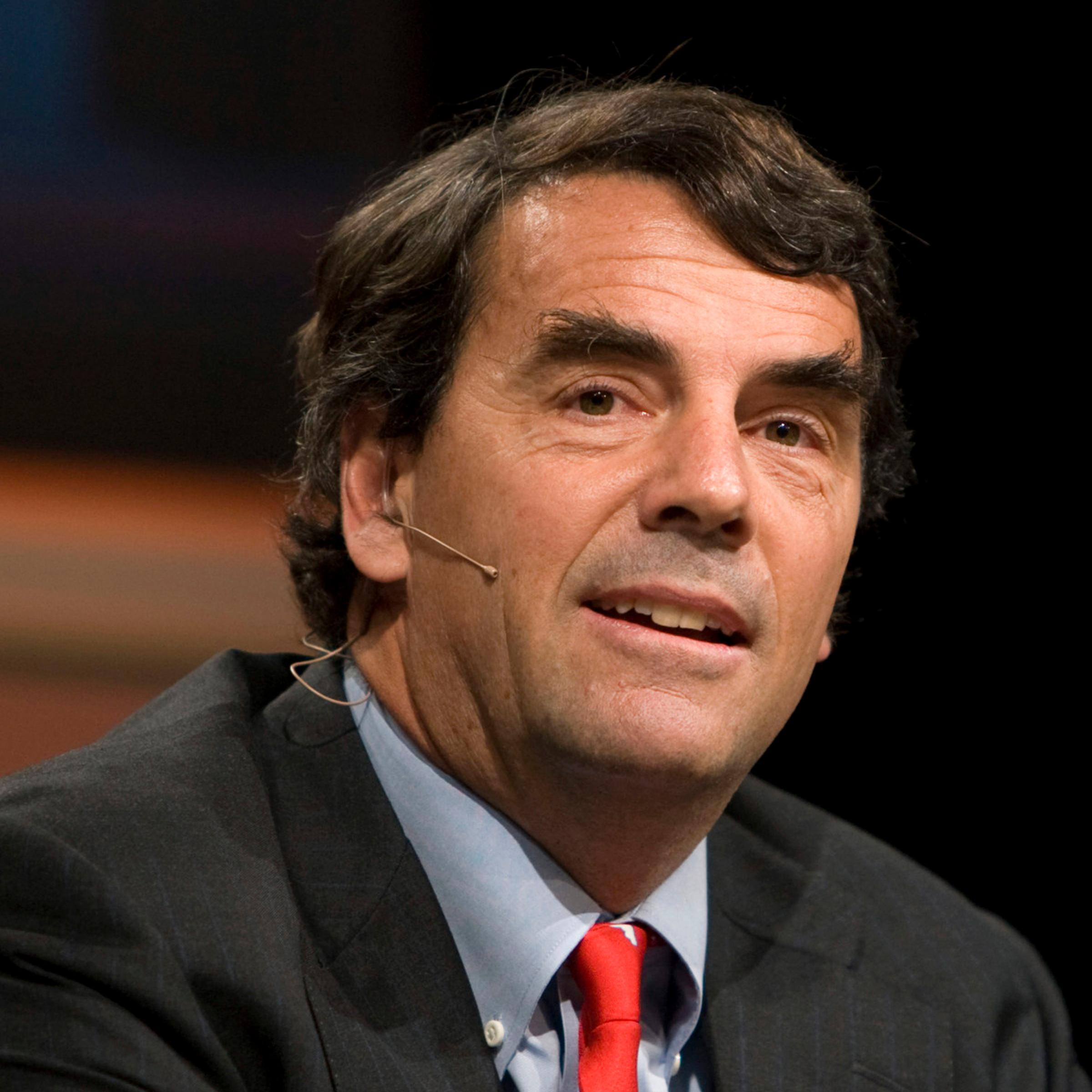 Tim Draper, managing partner for Draper Fisher Jurvetson, speaks during a panel.