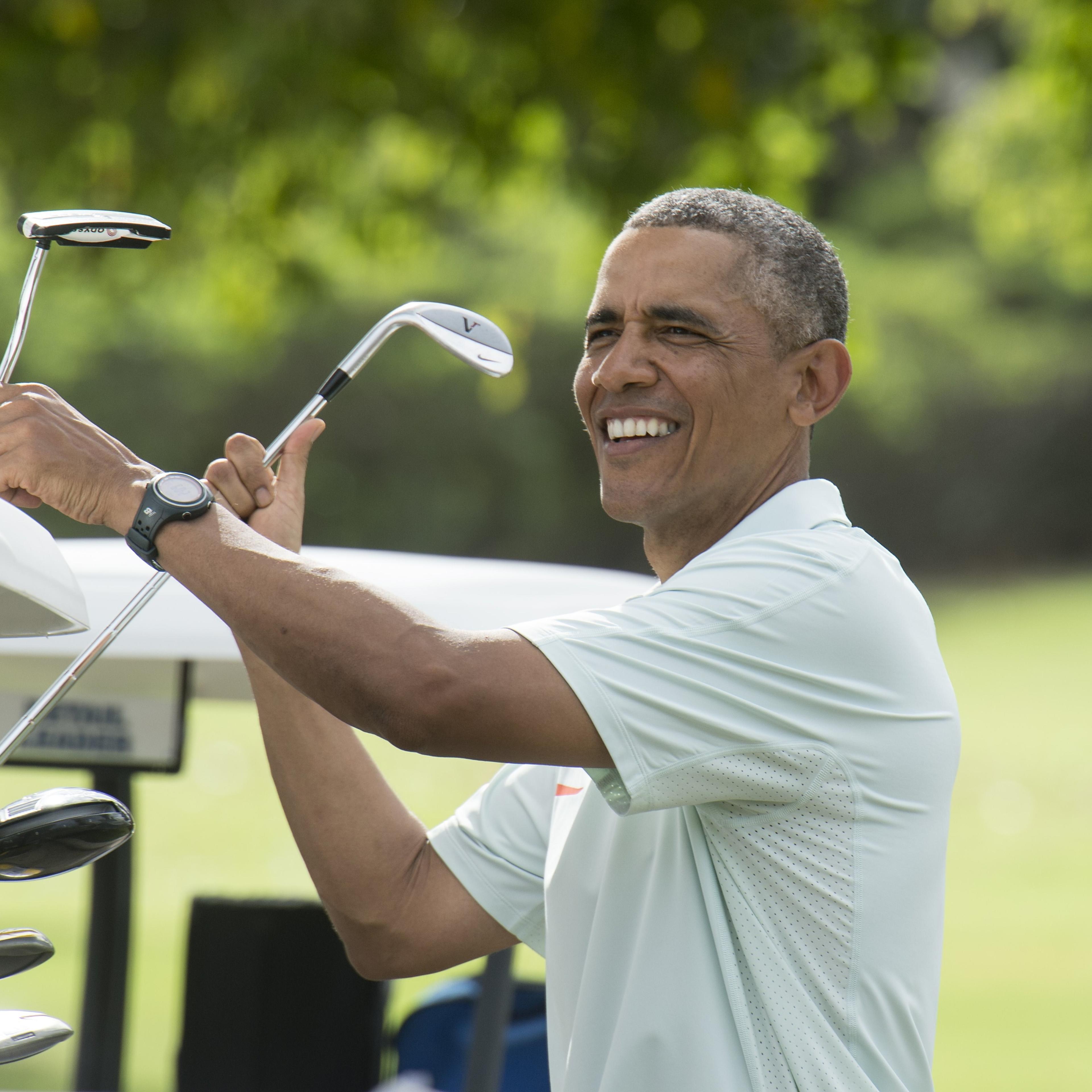 US-MALAYSIA-OBAMA-NAJIB-GOLF