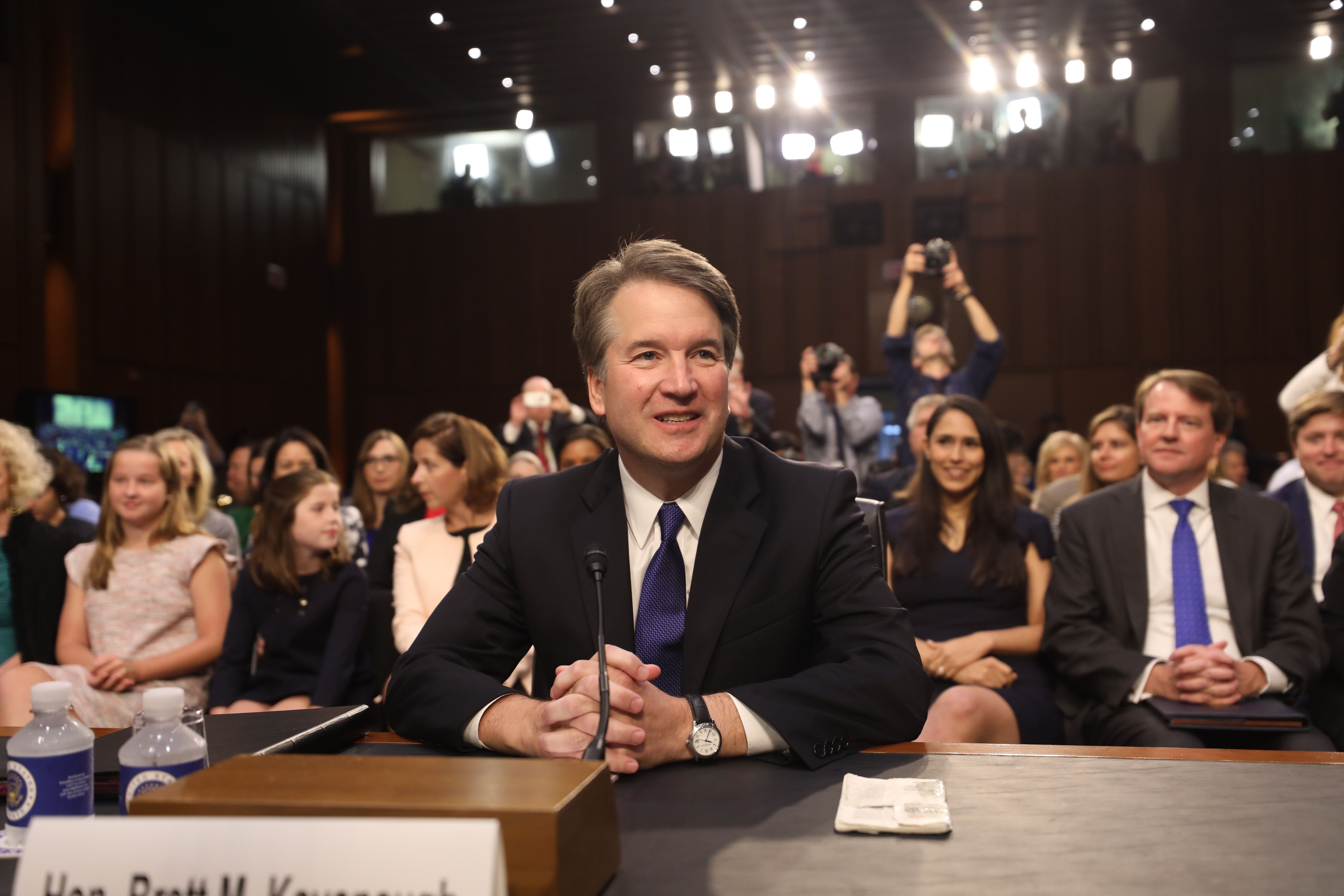 Supreme Court nominee Brett Kavanaugh confirmation hearing, Washington, USA - 04 Sep 2018