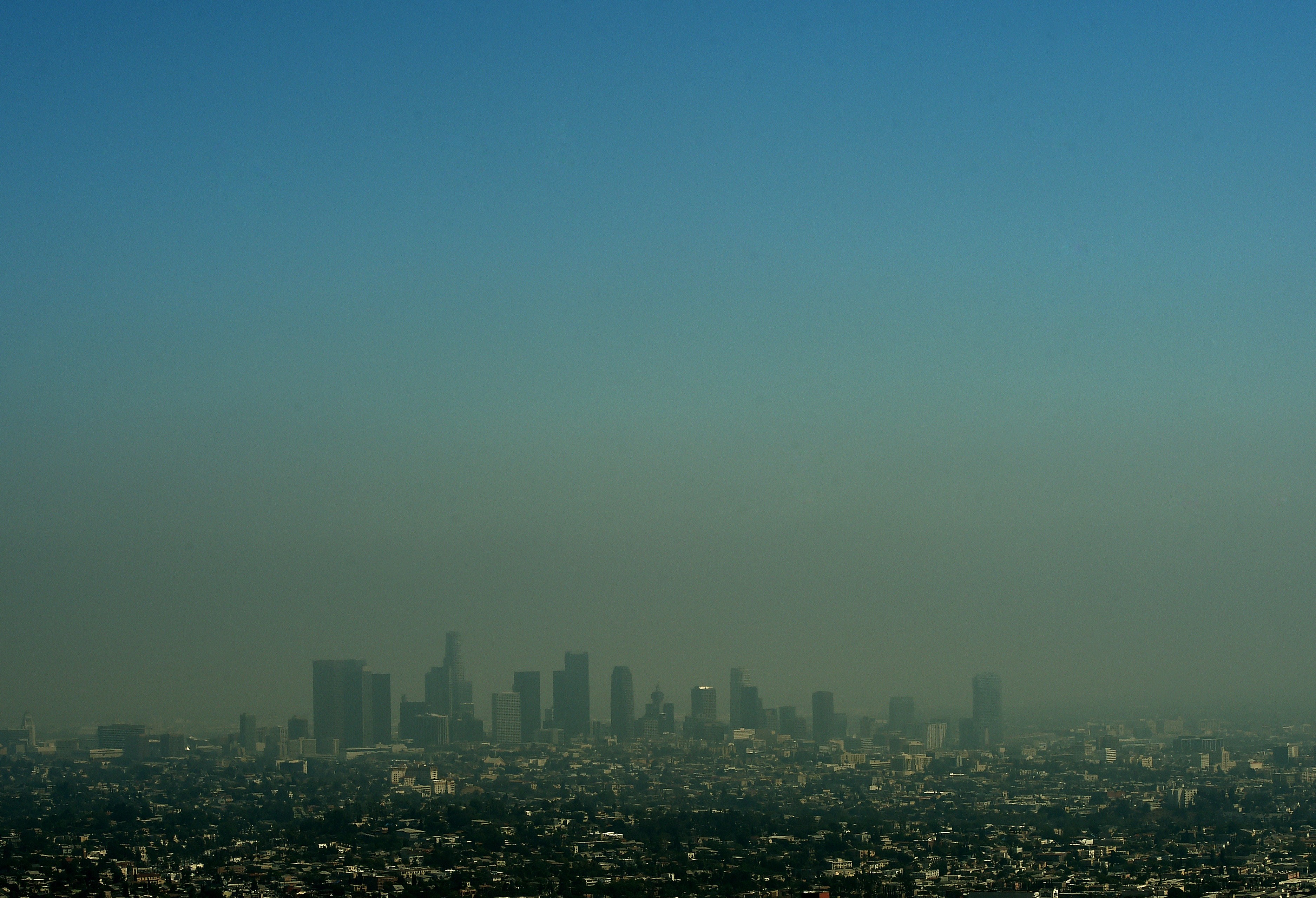 US-LIFESTYLE-TOURISM-LOS ANGELES-POLLUTION