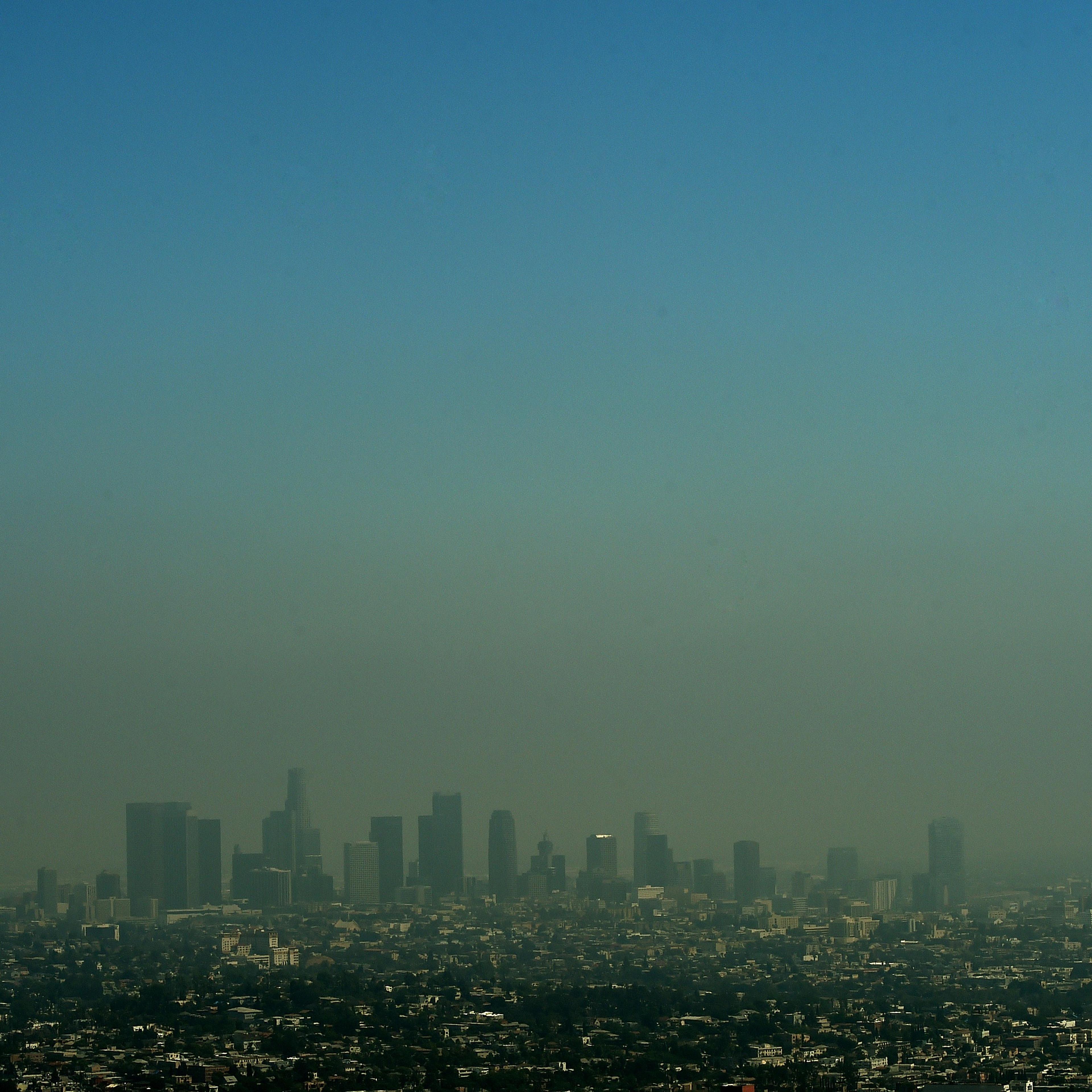 US-LIFESTYLE-TOURISM-LOS ANGELES-POLLUTION