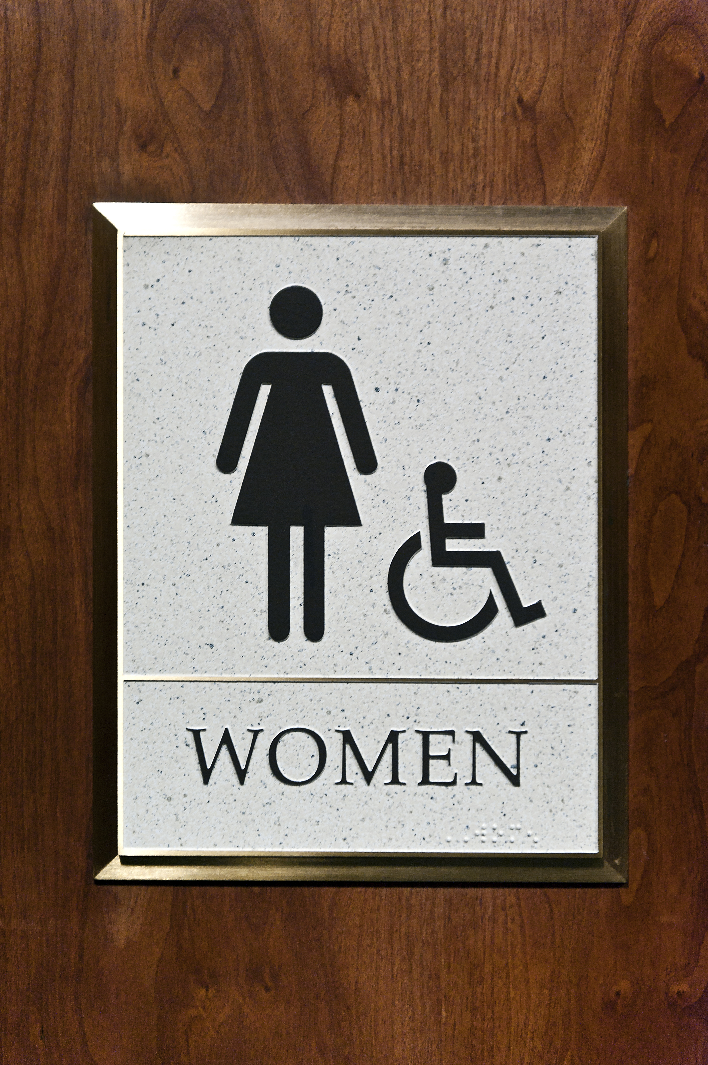 Woman's Restroom Sign