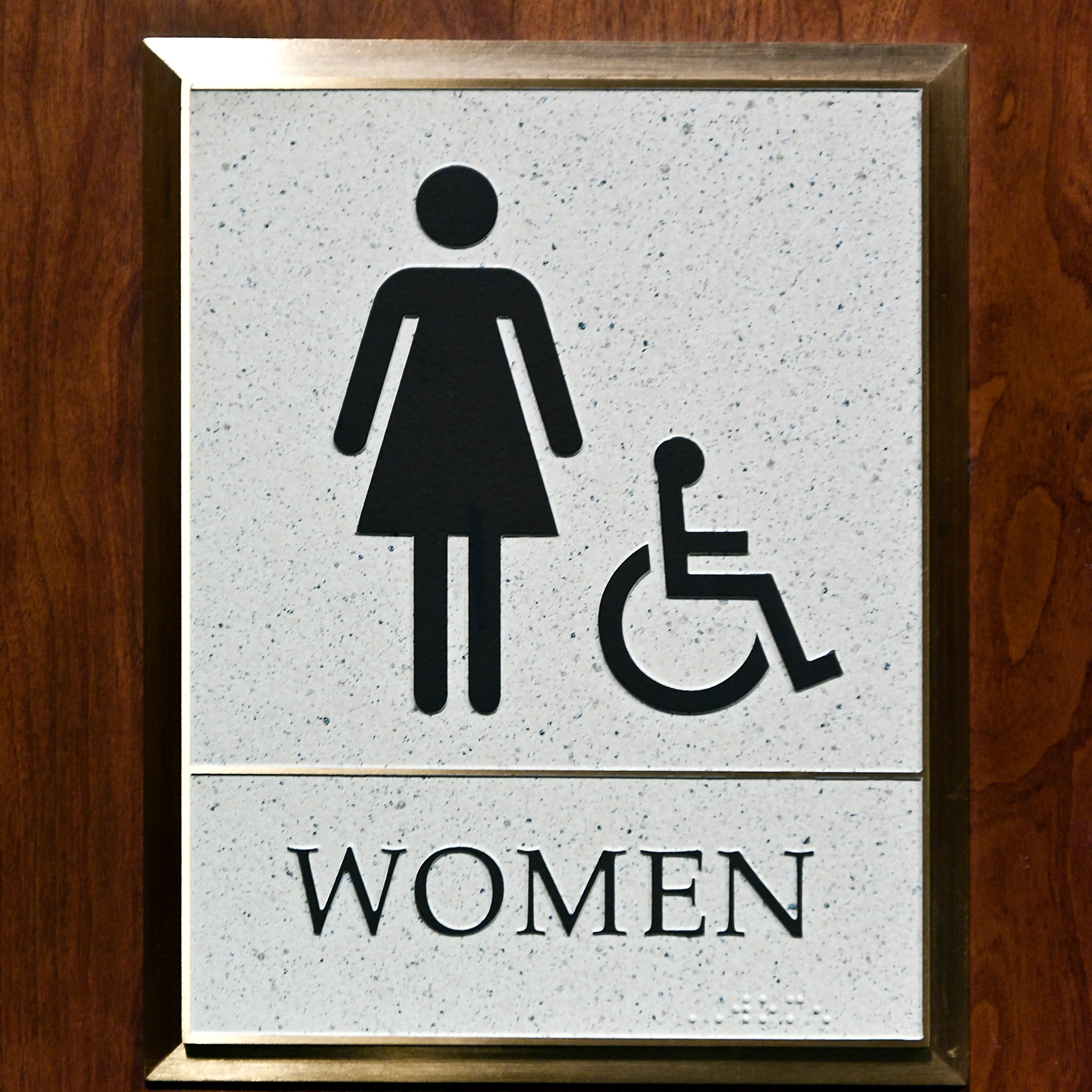 Woman's Restroom Sign